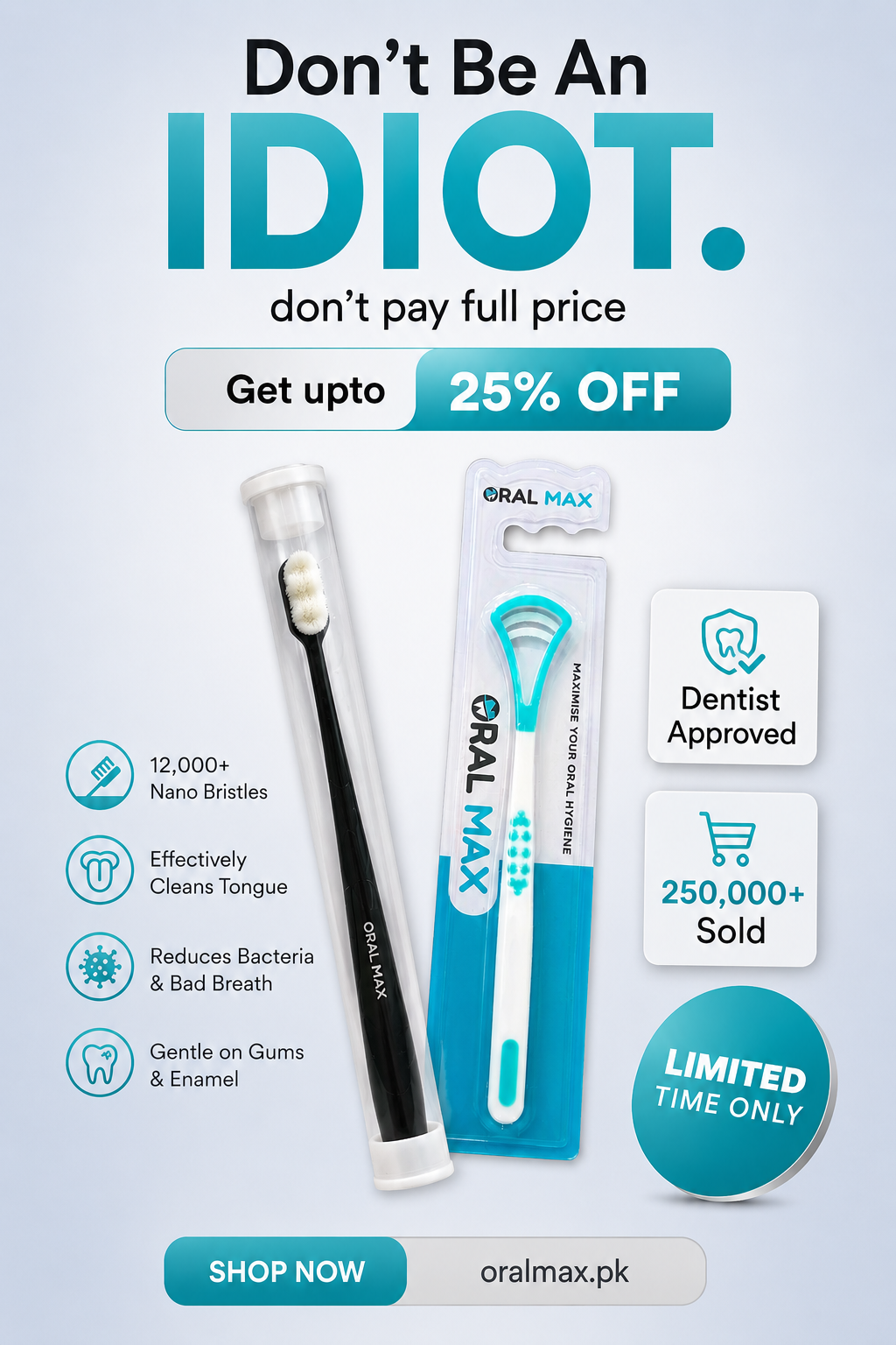 OralMax.pk Facebook ad