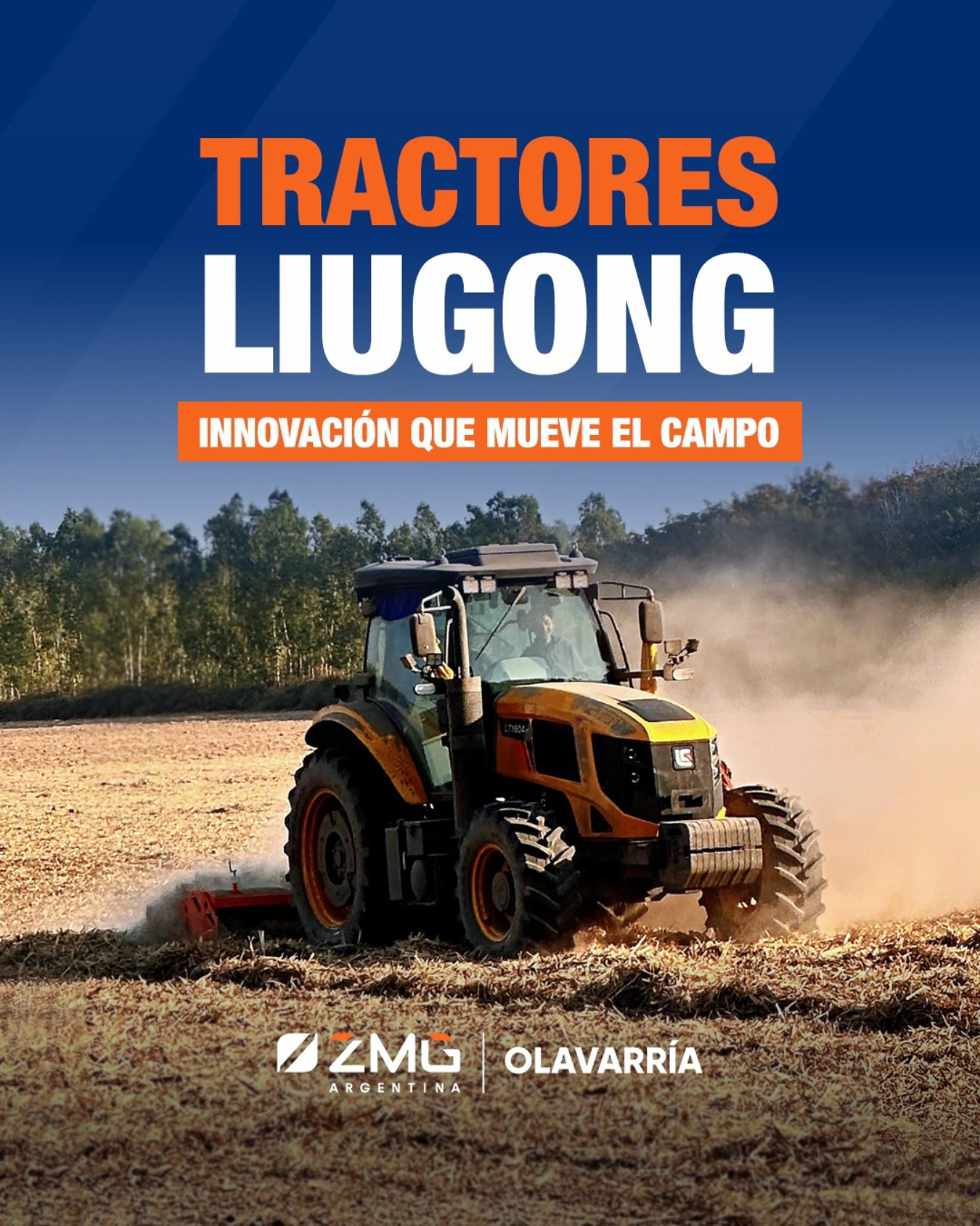 LiuGong Olavarría Facebook ad: Innovación que mueve el campo