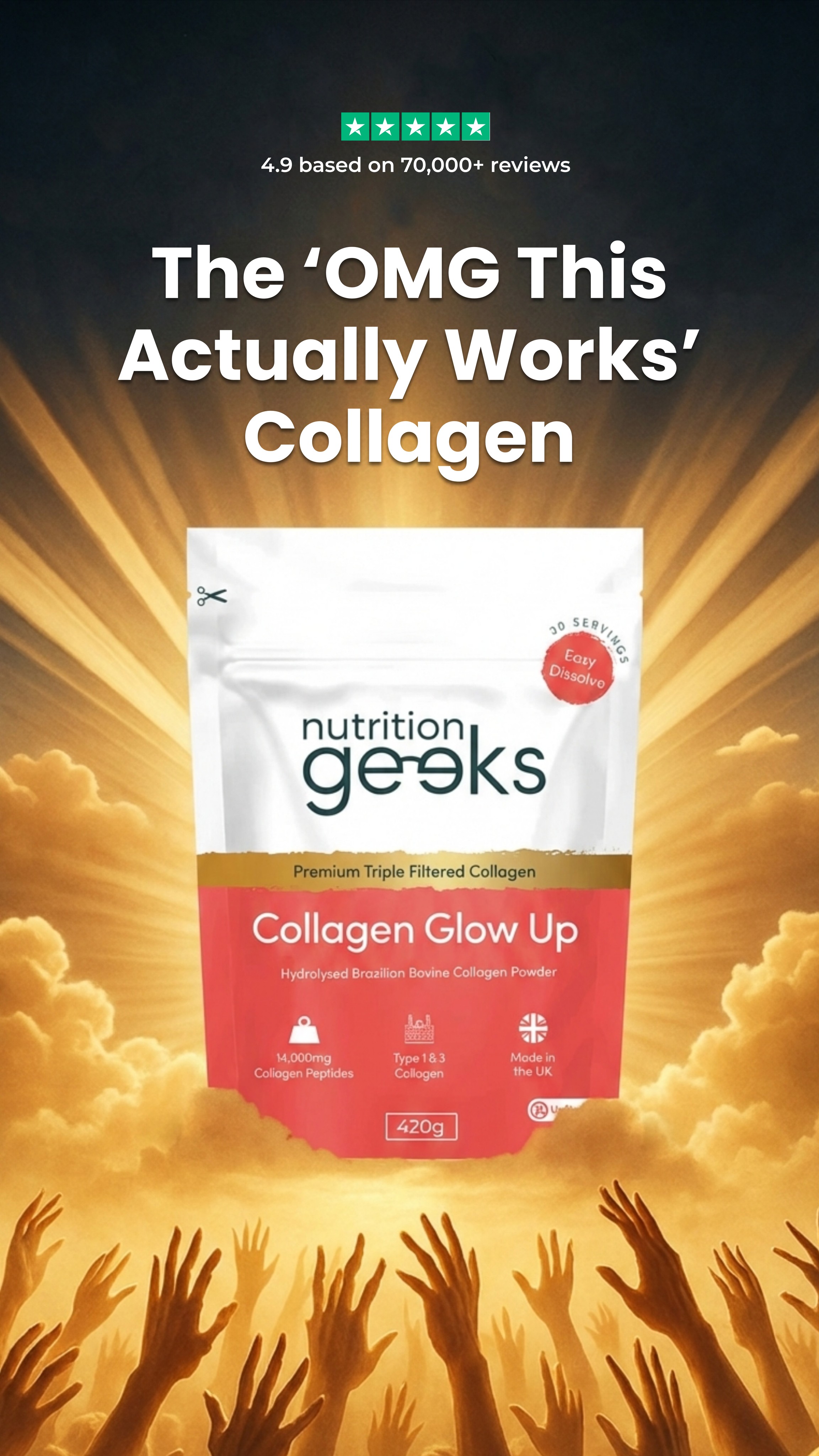 Nutrition Geeks Facebook ad