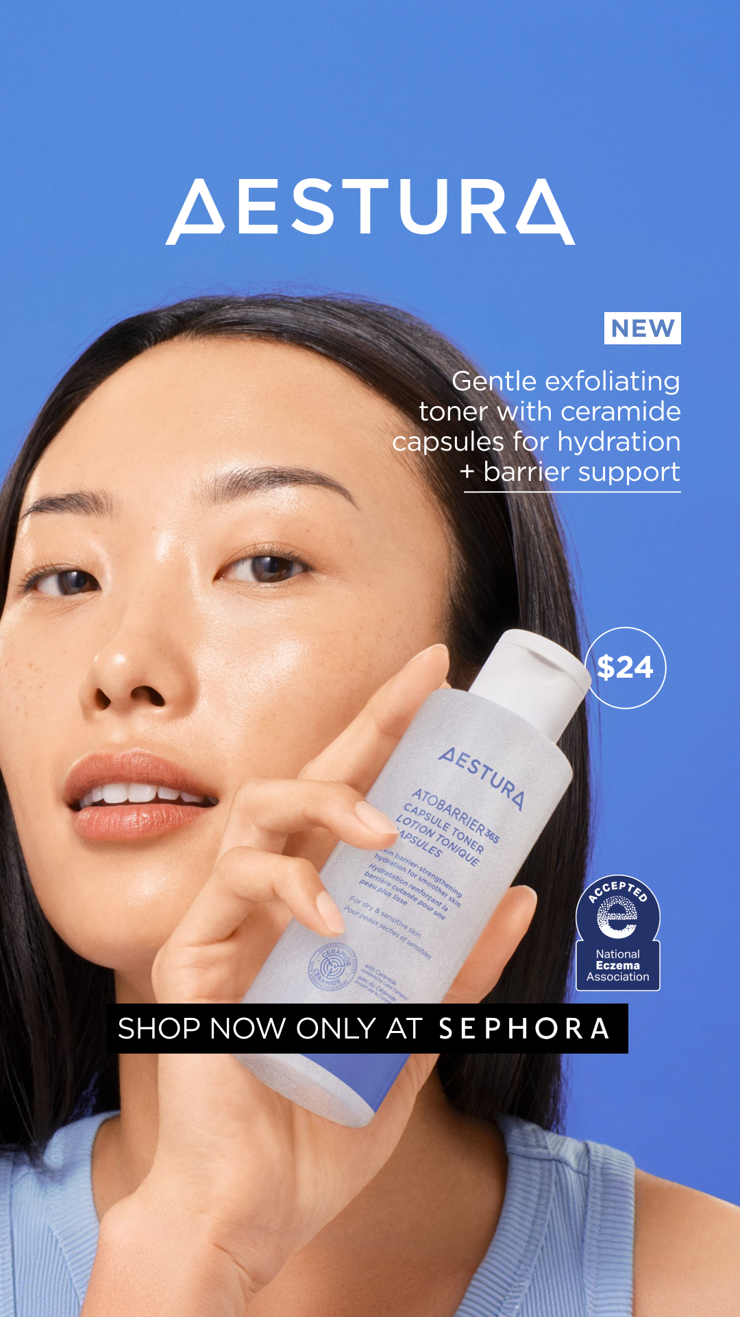 Aestura USA Facebook ad