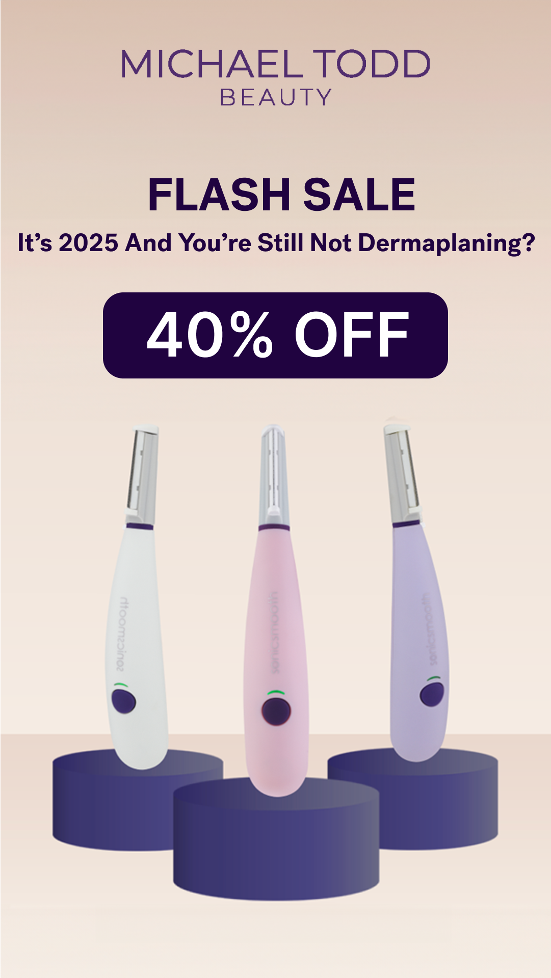 Michael Todd Beauty Facebook ad