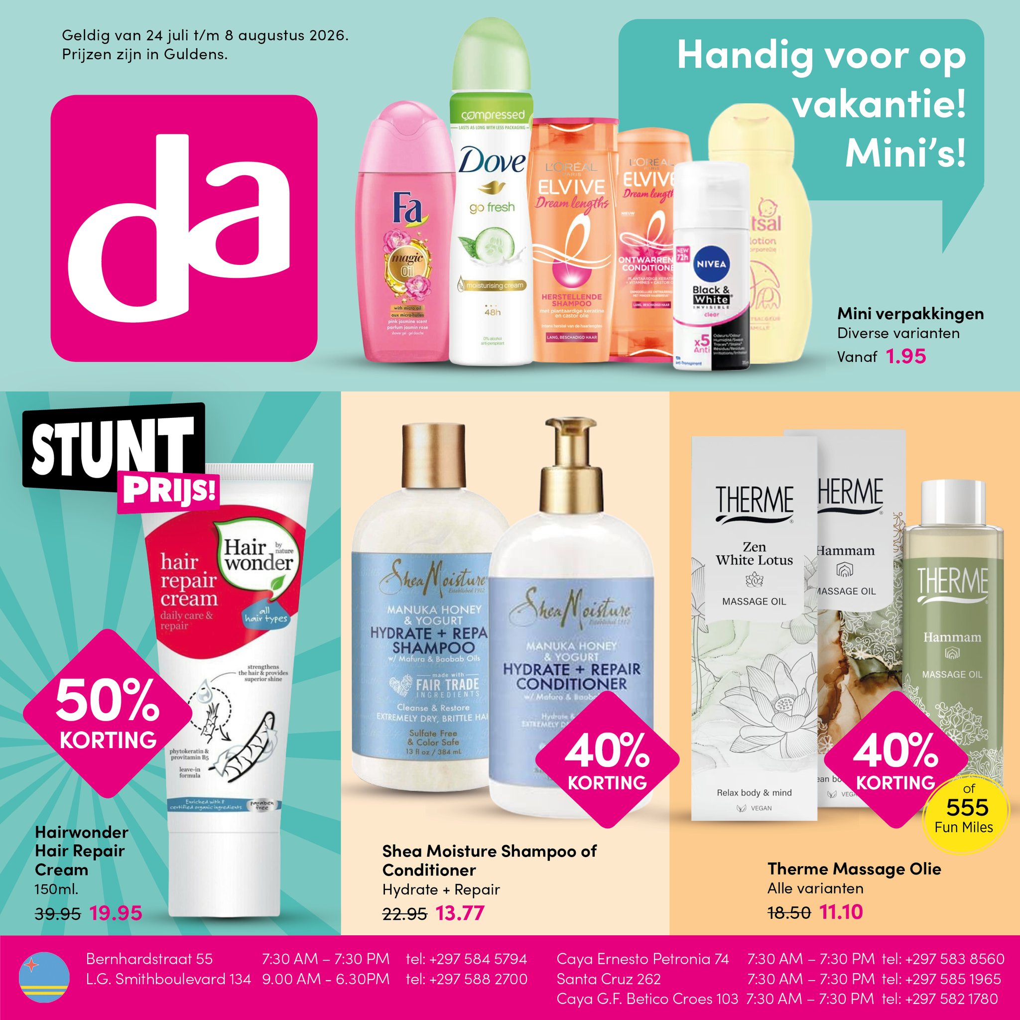DA Drogist Aruba Facebook ad