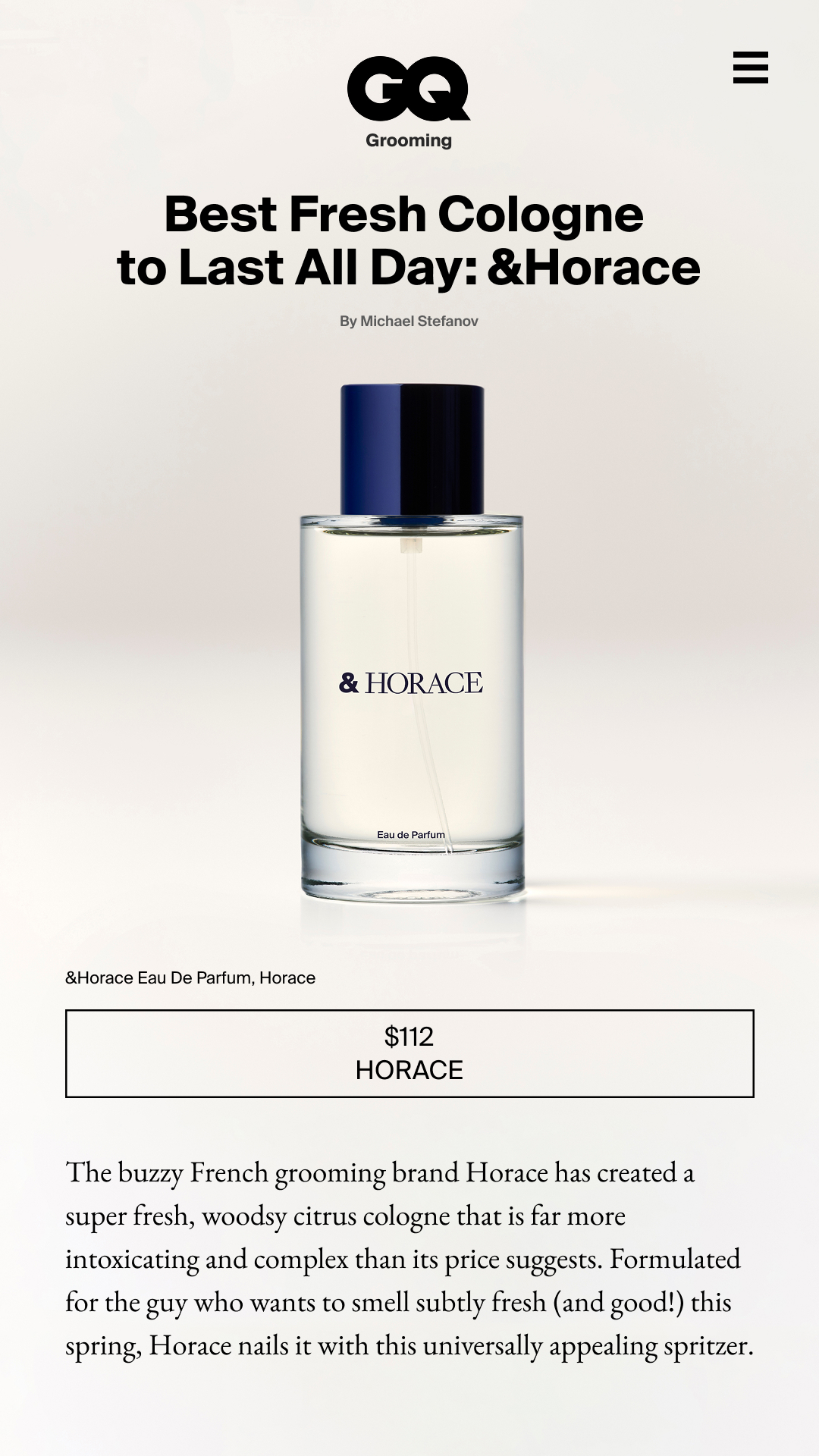 Horace Facebook ad