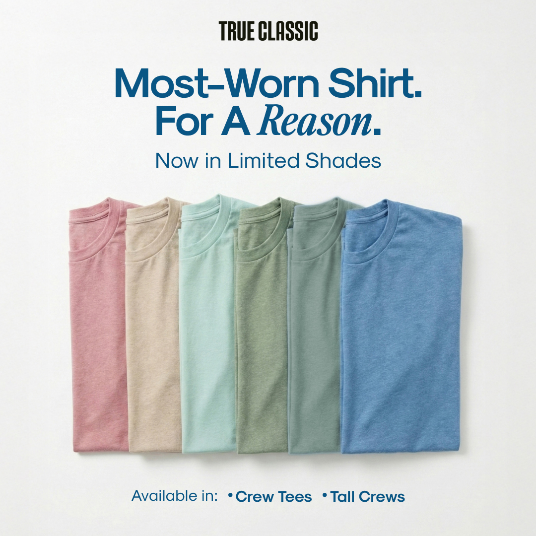 True Classic Facebook ad