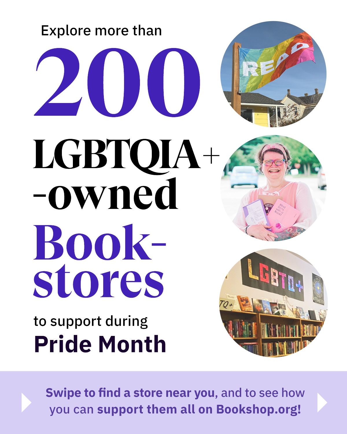 Bookshop Facebook ad