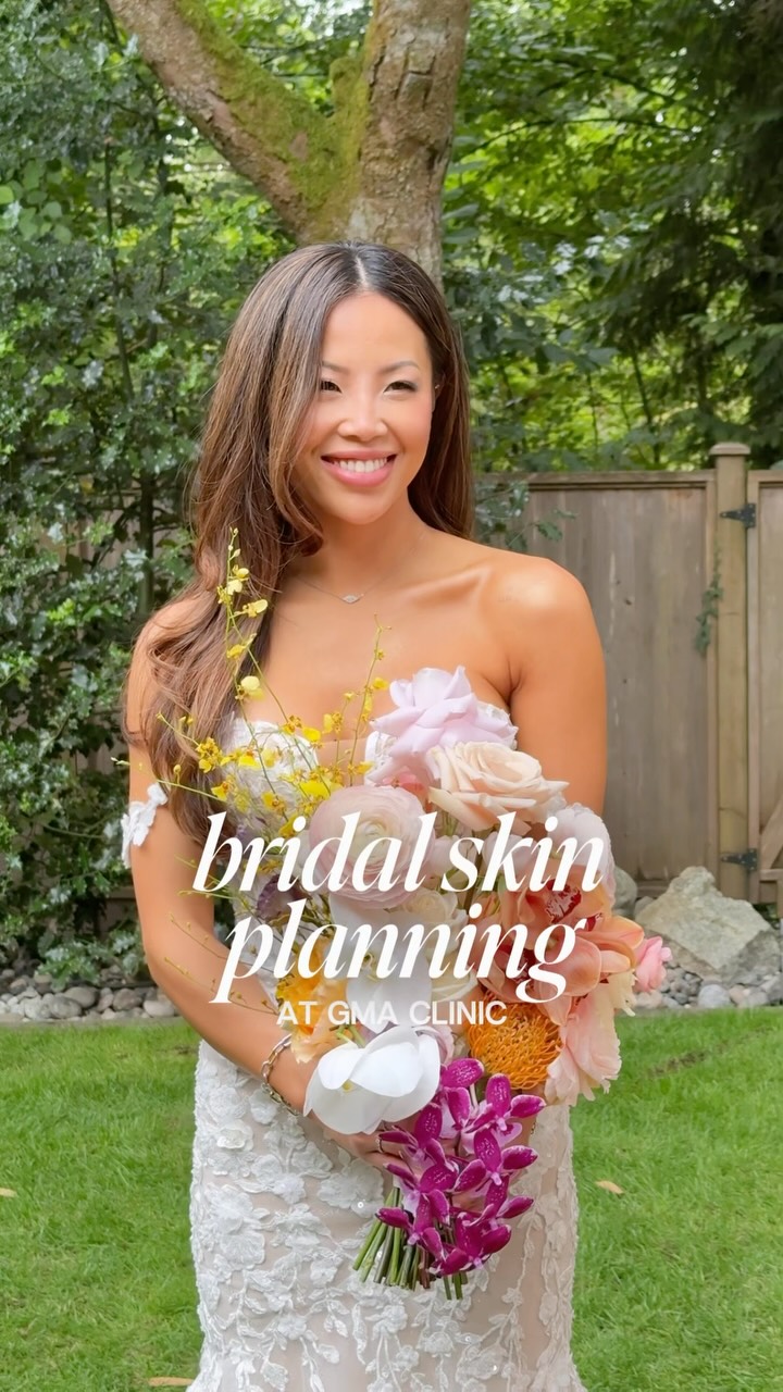 GMA Clinic Facebook ad: Bridal skin prep starts long before the wedding.