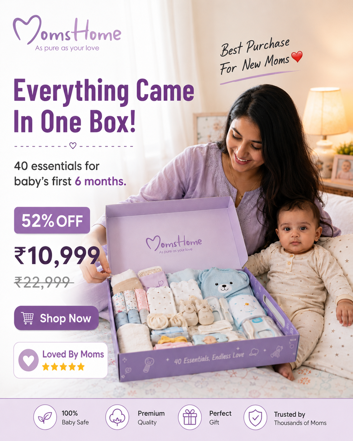 MomshomeOrganic Facebook ad