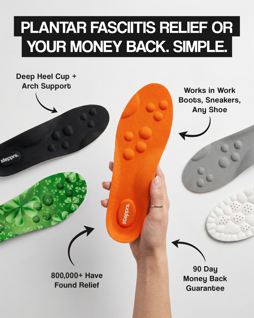 Stepprs Facebook ad