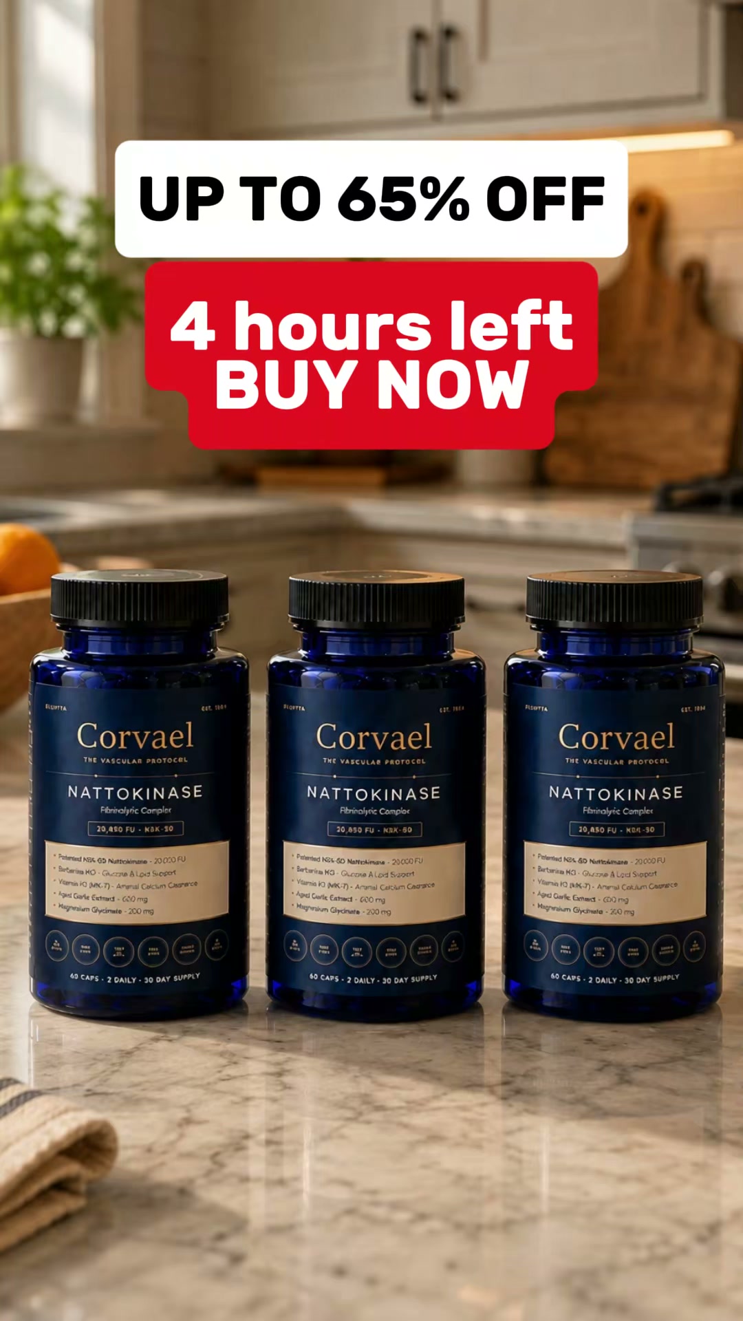 Dr. Nancy Pruitt, CNS Facebook ad: Dissolve The Fibrin Your Doctor Won't