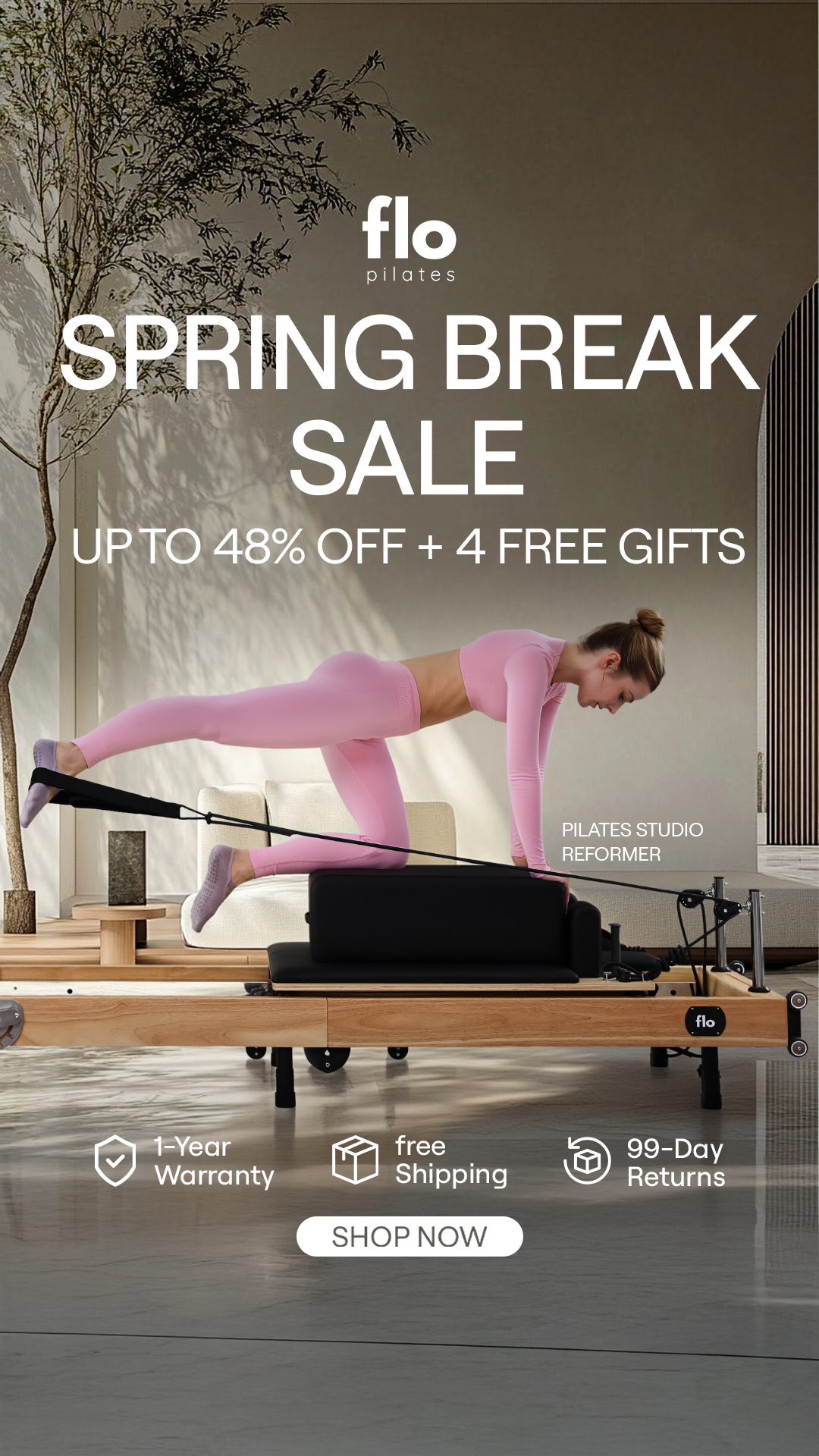 Flo Pilates Facebook ad