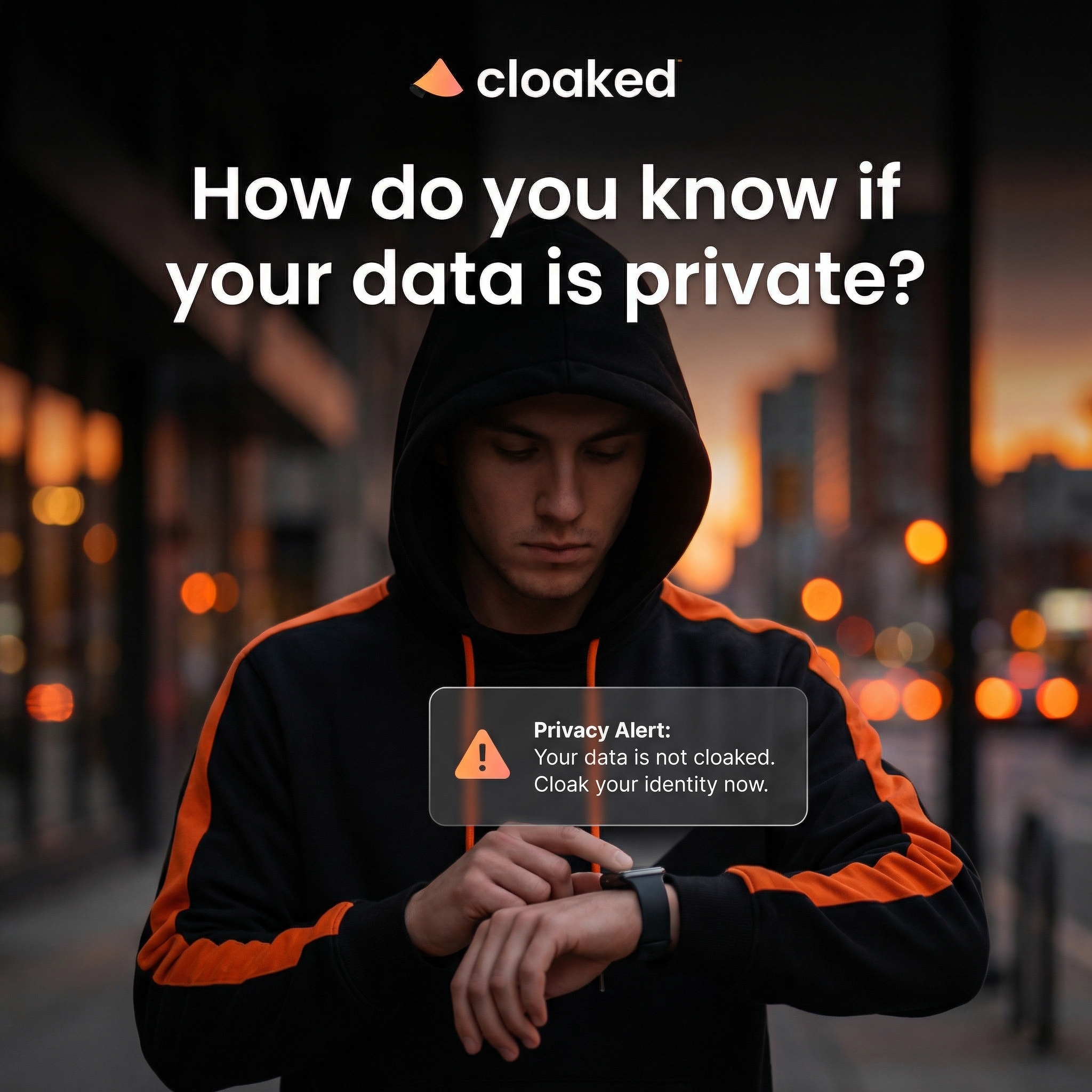 Cloaked Inc. Facebook ad