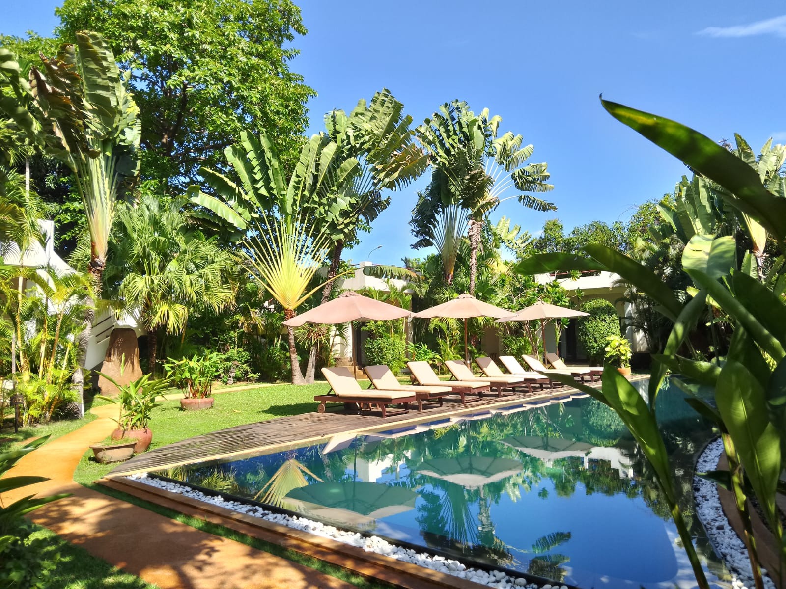 Navutu Dreams Resort & Wellness Retreat Facebook ad: A peaceful paradise in Siem Reap, Cambodia.
