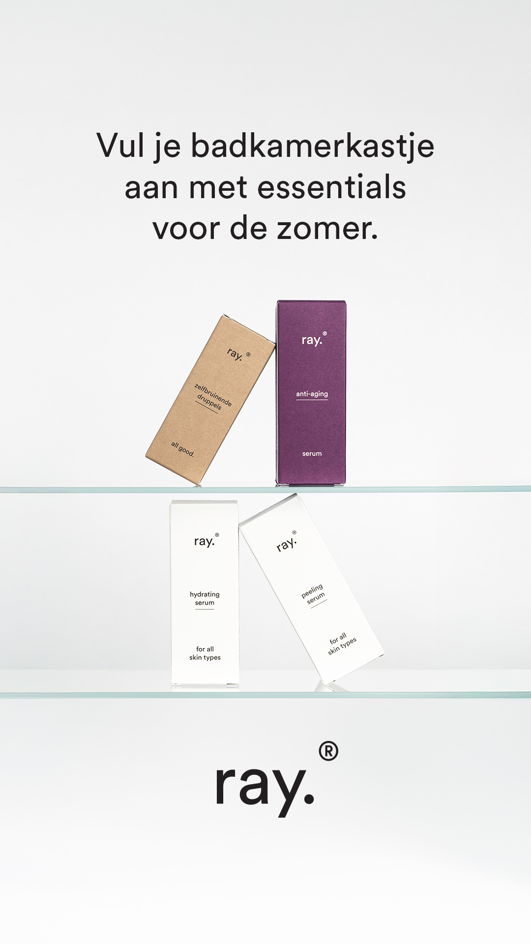 Ray Skincare Facebook ad