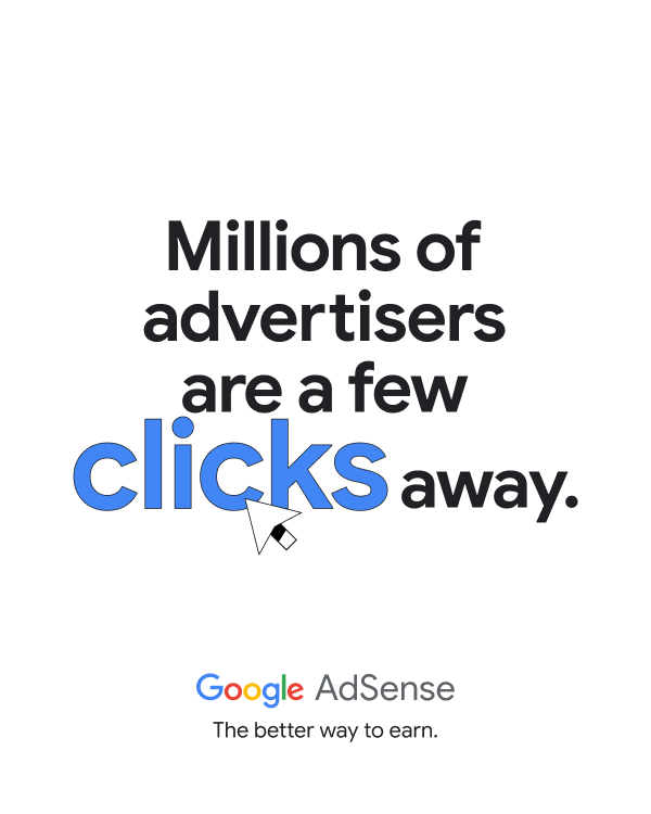 Google for Publishers Facebook ad: Google AdSense - Earn Money from Your Website with…