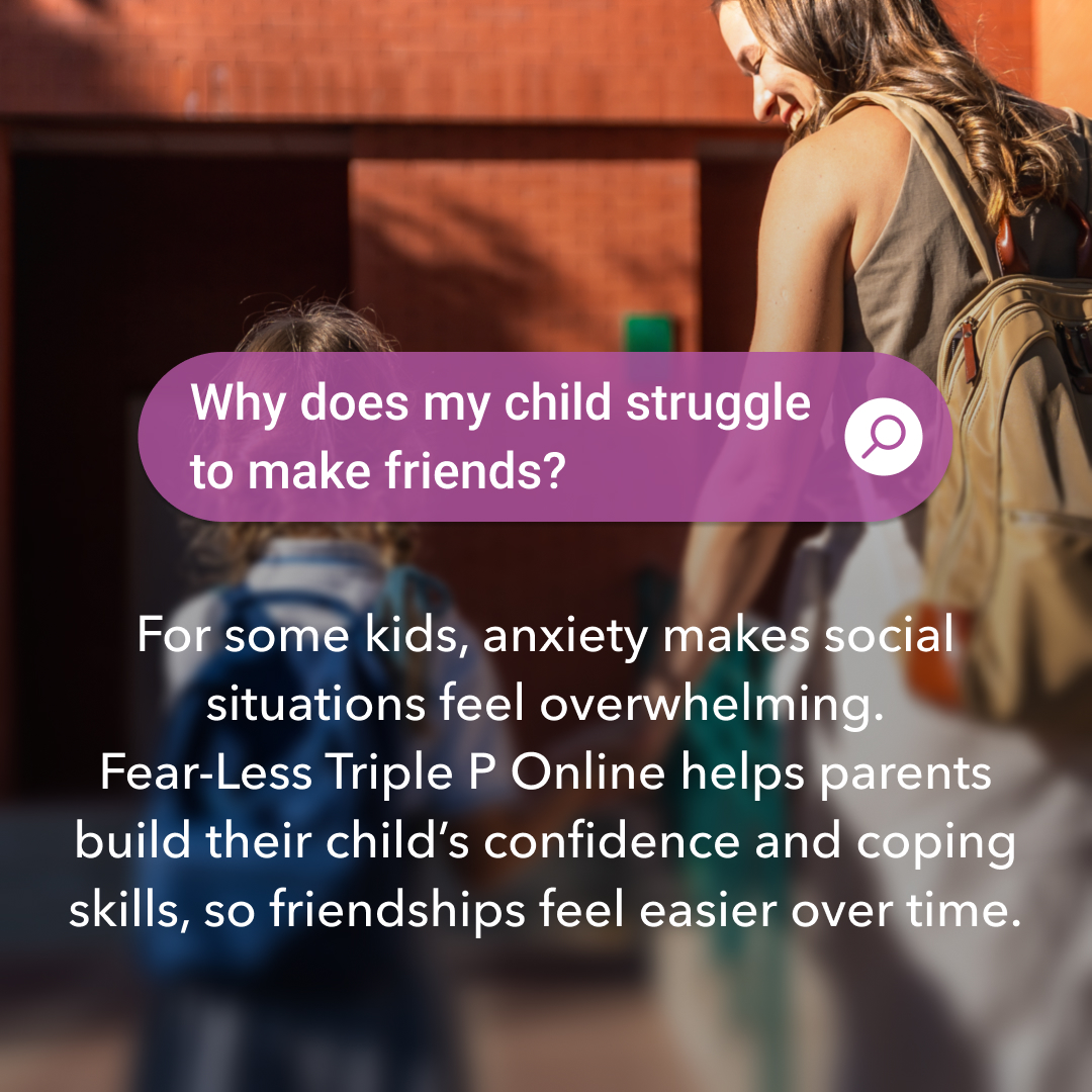 Triple P - Positive Parenting Program Facebook ad