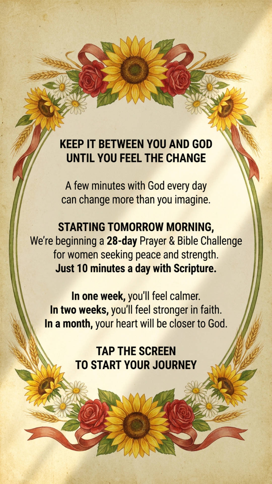 Bible for Women Facebook ad