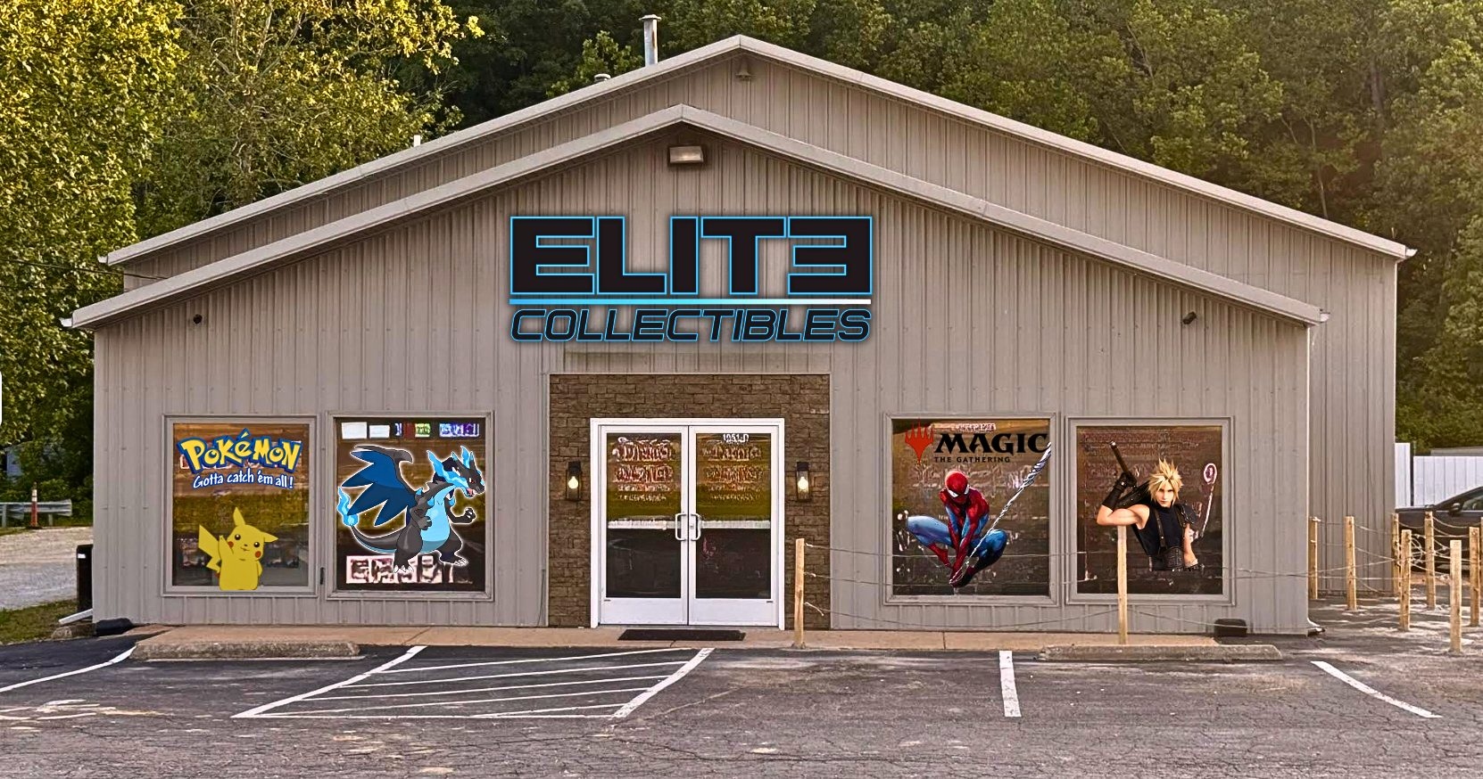 Elite Collectibles - Arnold Facebook ad: Your go-to destination for Trading Card Games, tournaments…