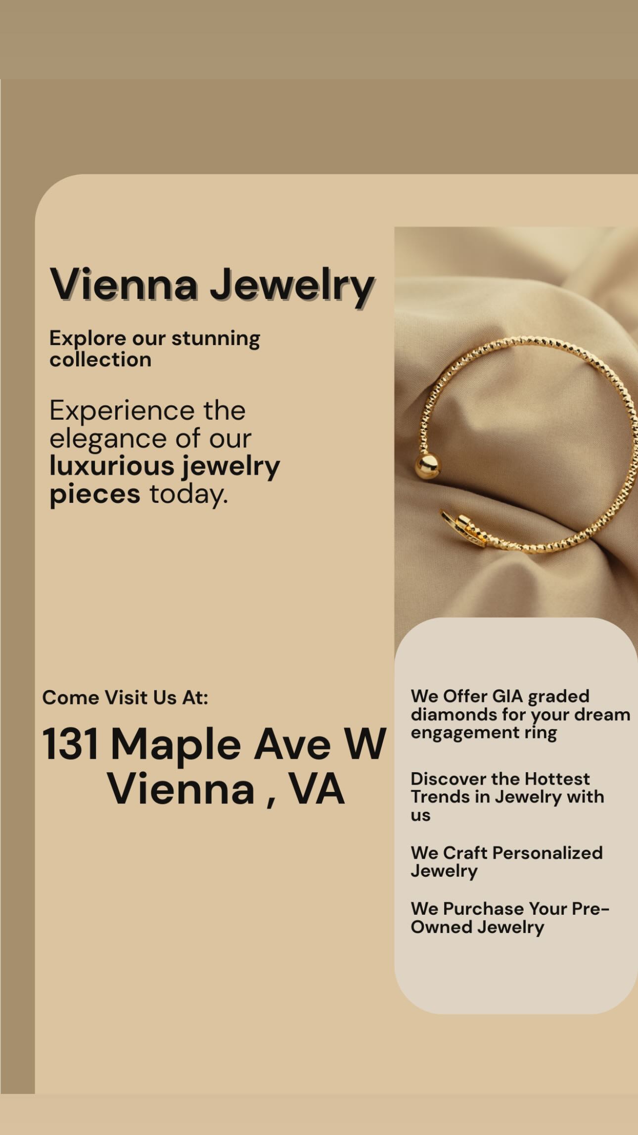 Vienna Jewelry and Loan Facebook ad from Jun 19, 2025