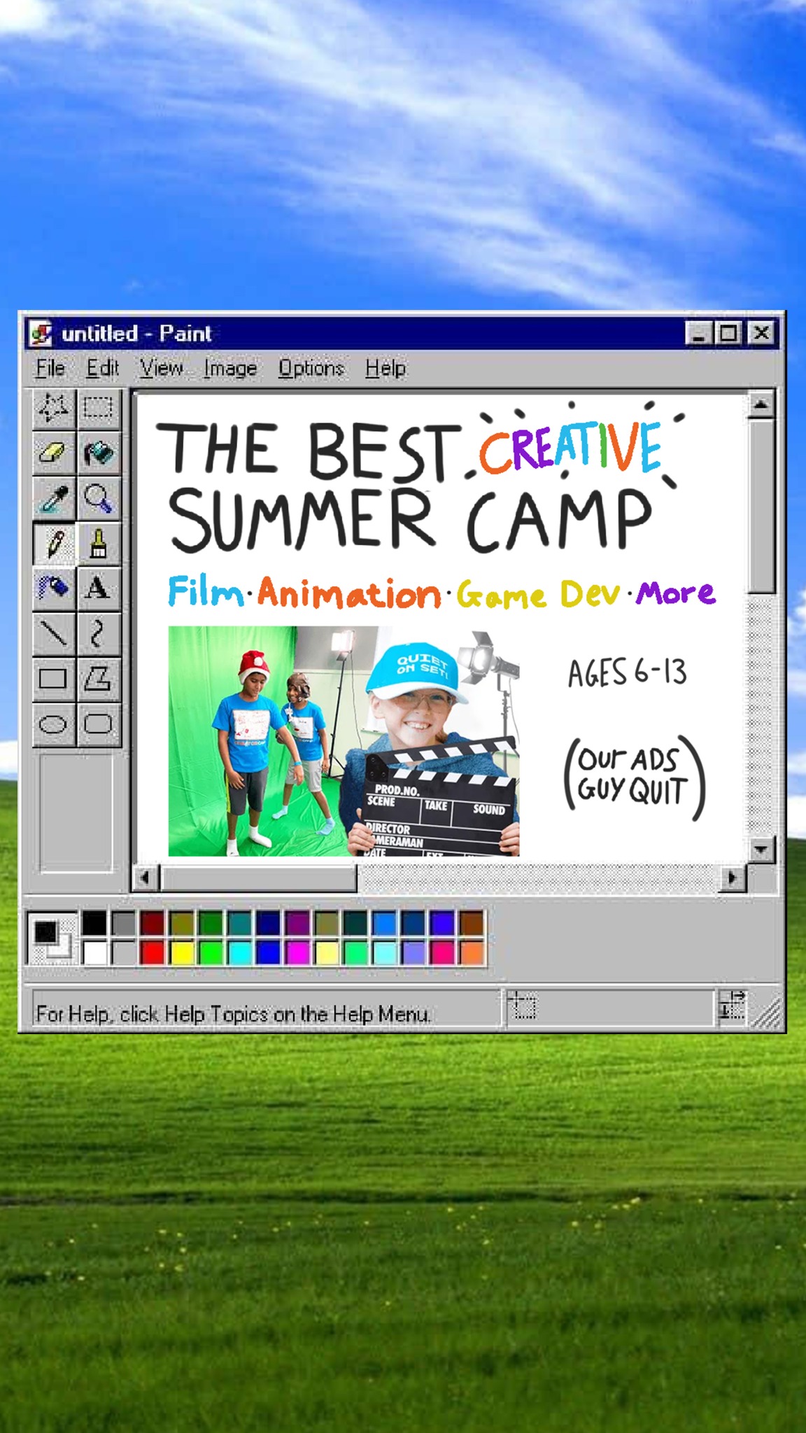 Creator Camp Facebook ad