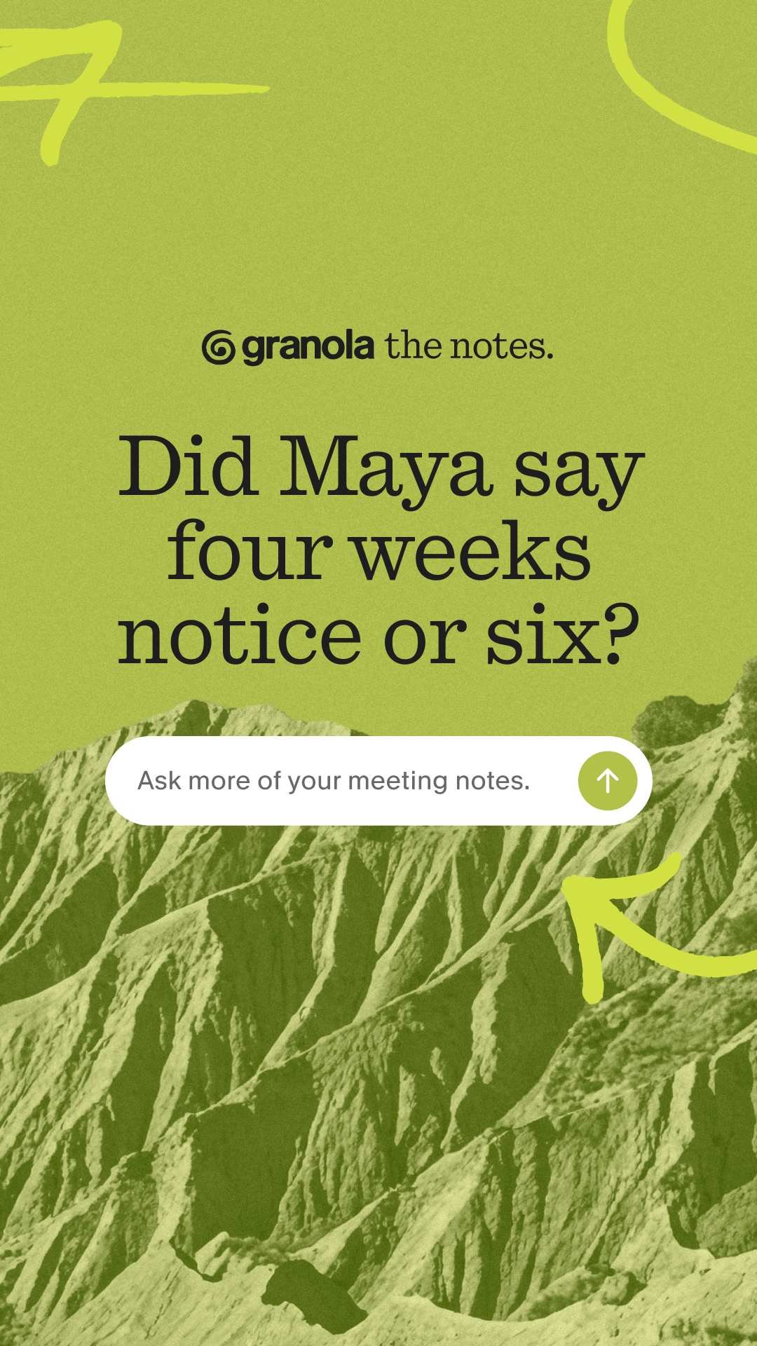 Granola ai Facebook ad