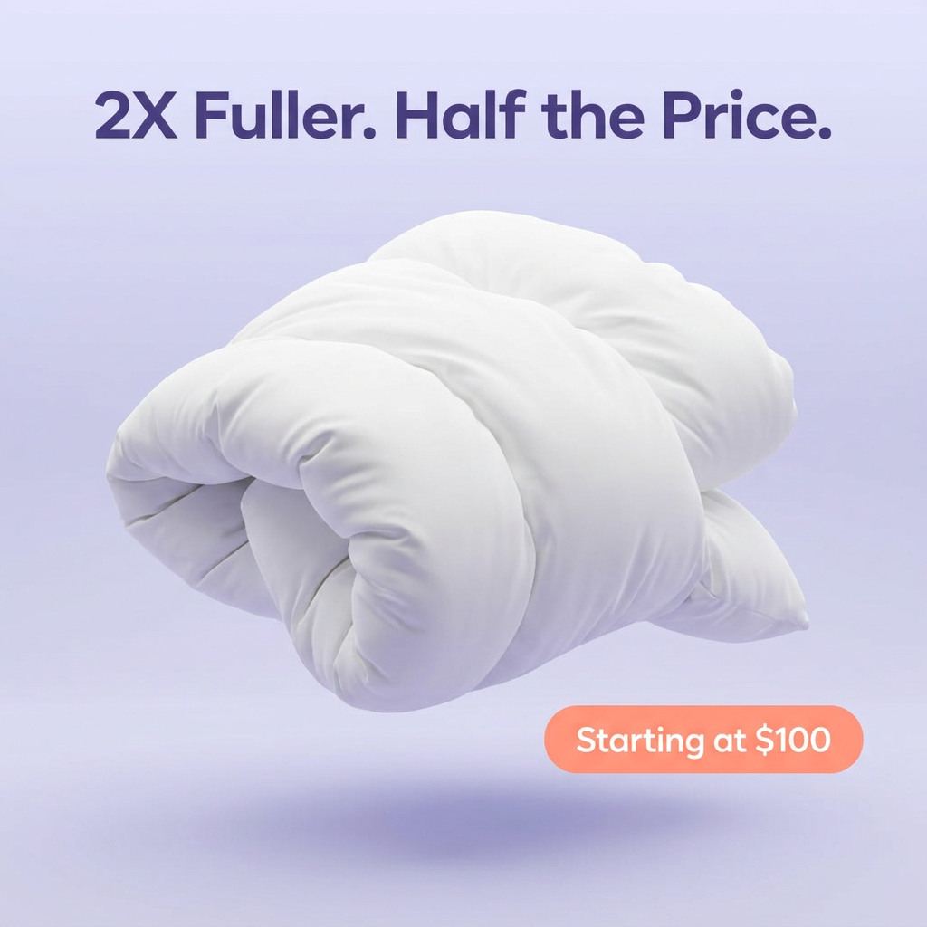 Mellow Pillows Facebook ad