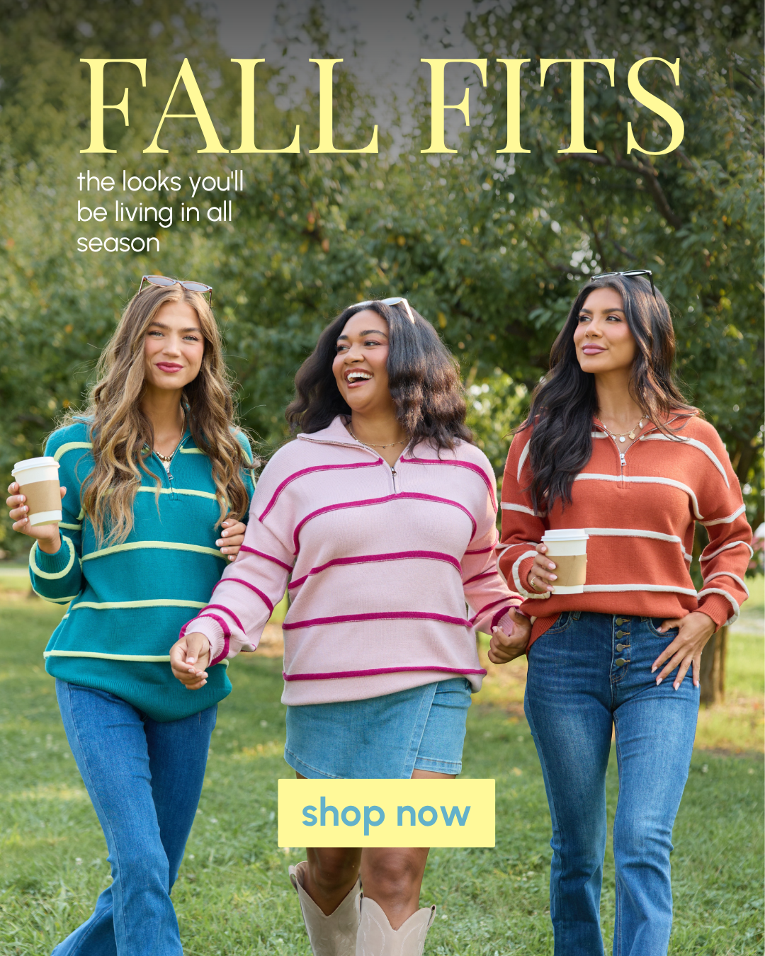 Pink Lily Facebook ad: Shop Fall Favorites