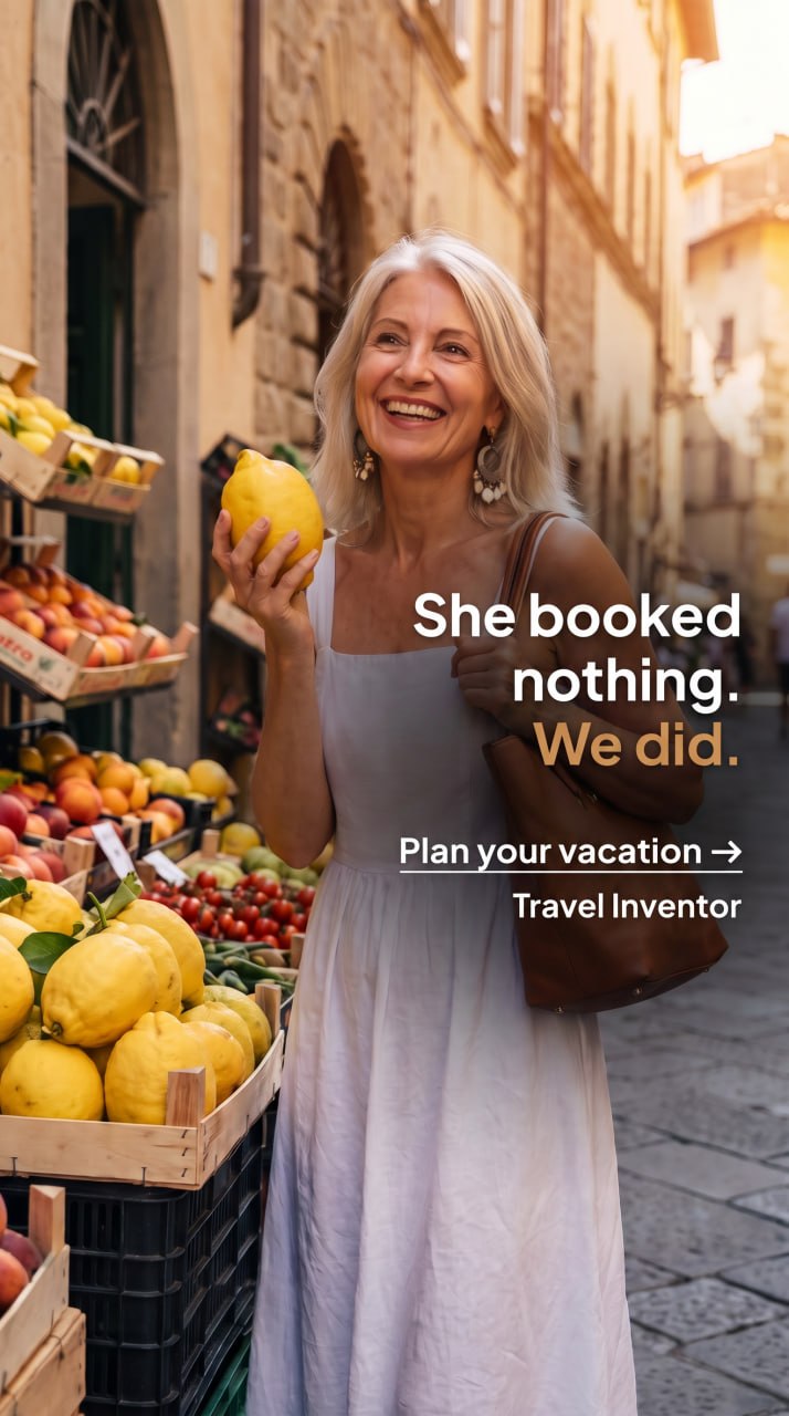 Travel Inventor Facebook ad: Your Dream Italian Romance, Custom-Made