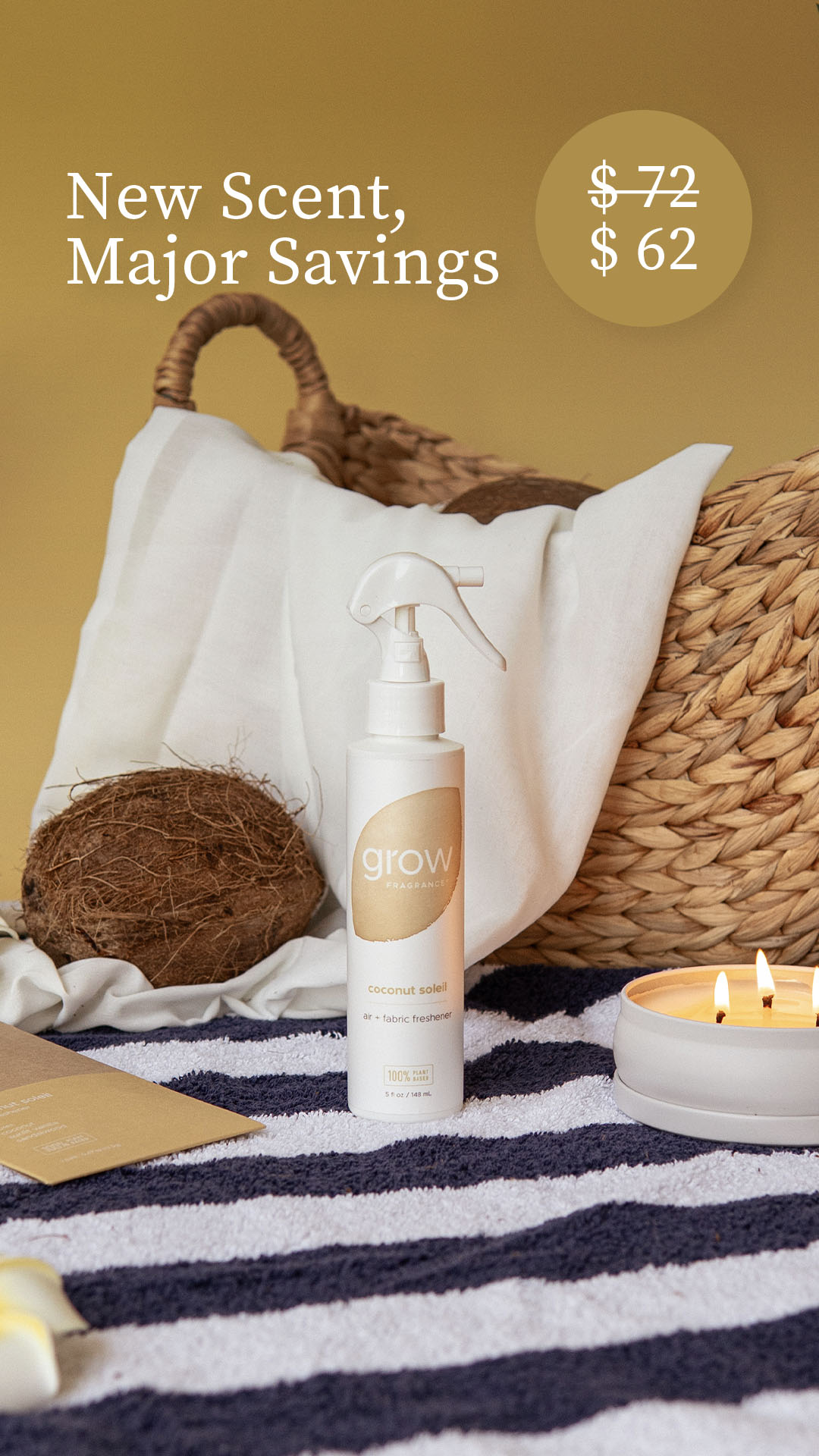 Grow Fragrance Facebook ad