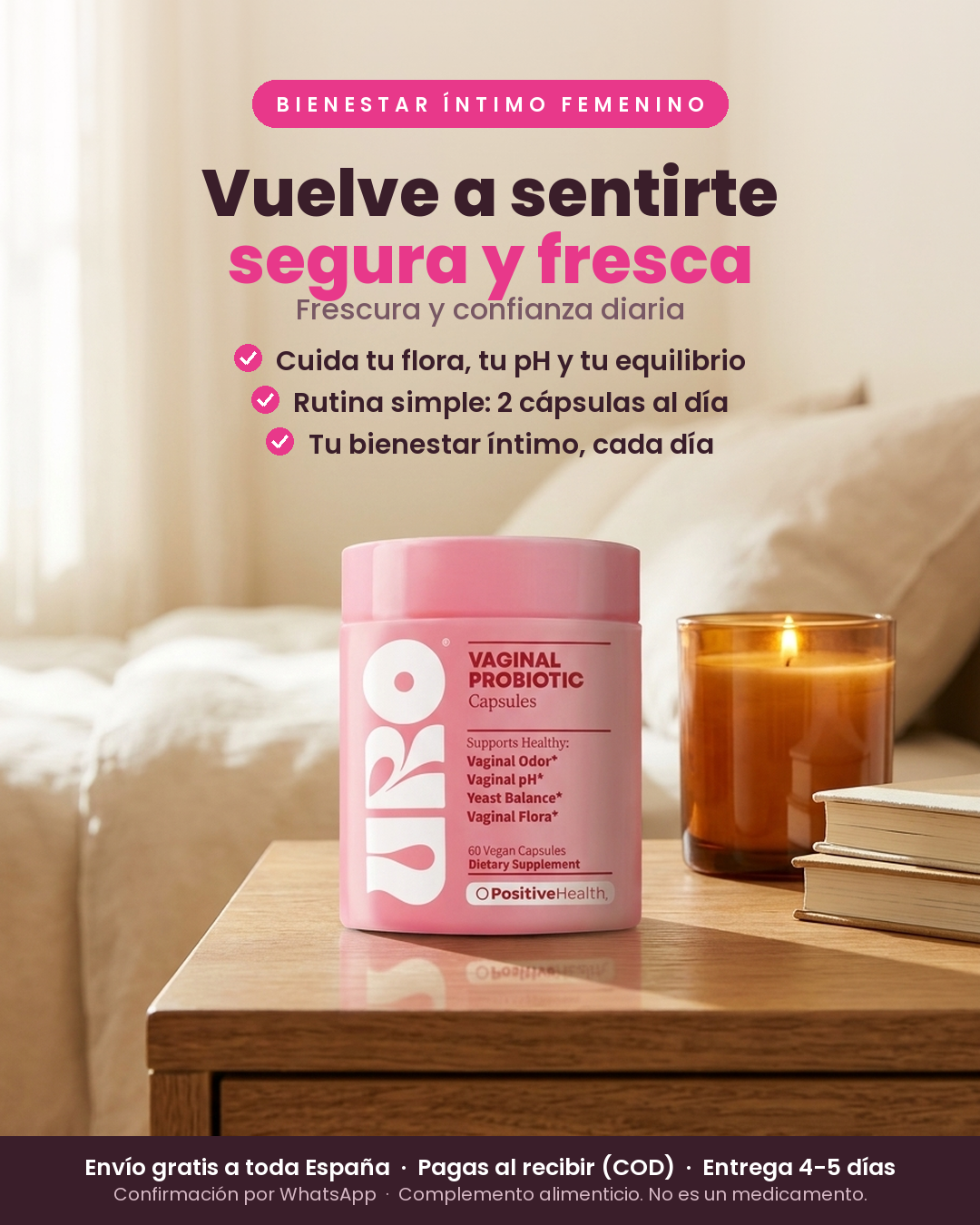 TanFacil Facebook ad: Vuelve a sentirte segura y fresca