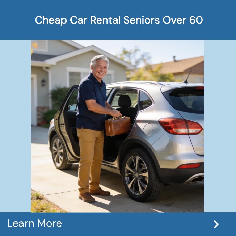 ReadOns.com Buzz Facebook ad: Cheap Car Rental Seniors Over 60!