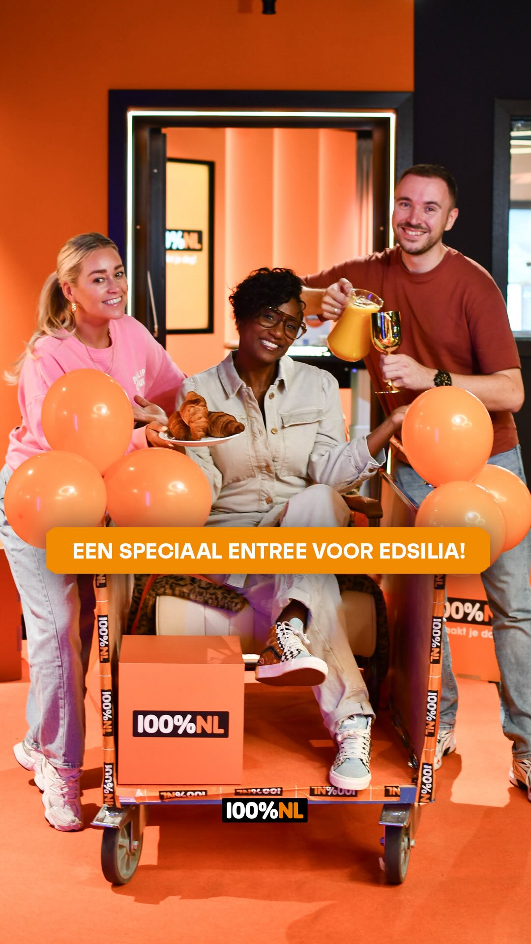 100% NL Facebook ad: Speciaal voor deze gelegenheid hebben wij onze oranje…