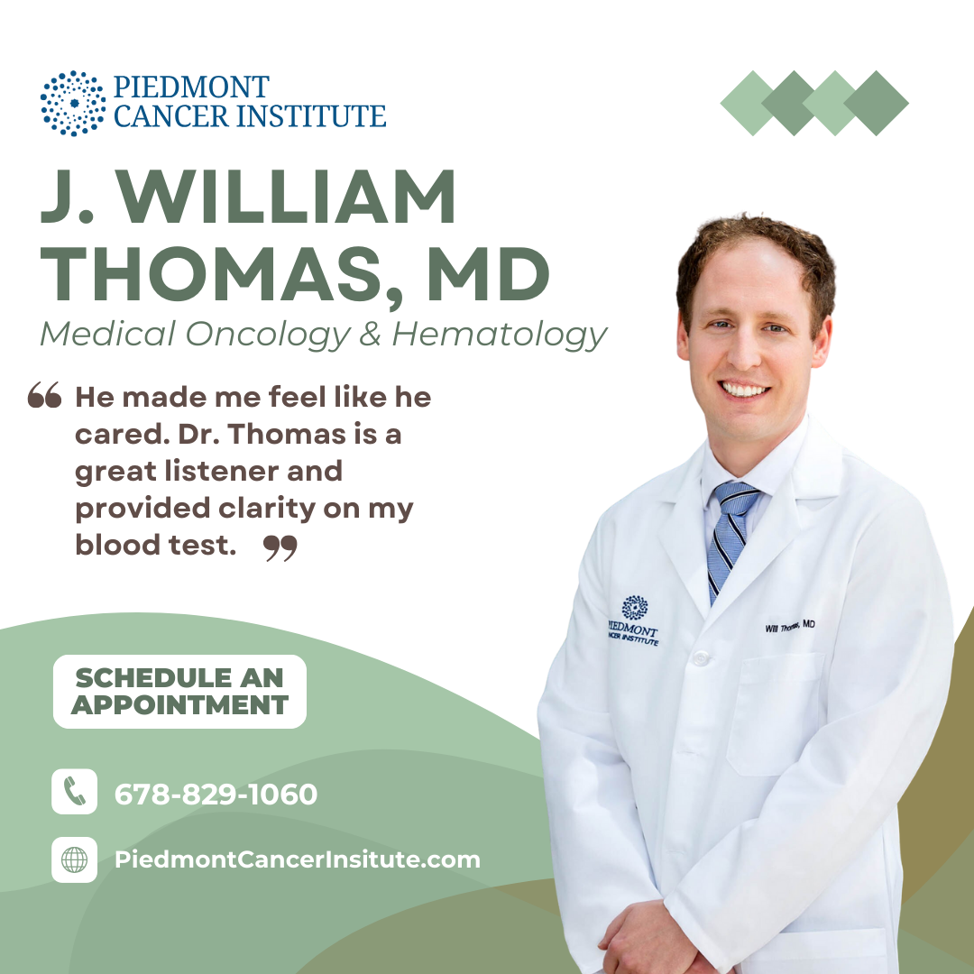 Piedmont Cancer Institute Facebook ad
