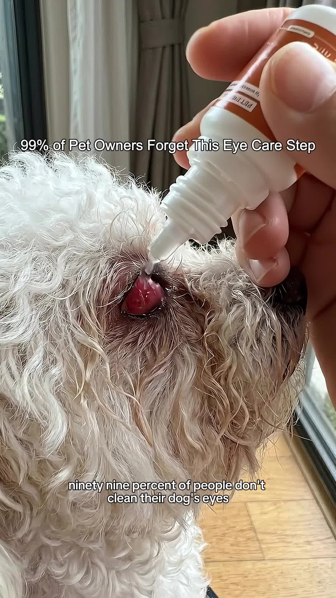 Allwish Facebook ad: Soothing Eye Drops for Pets, Fast Relief & Vet-Approved!