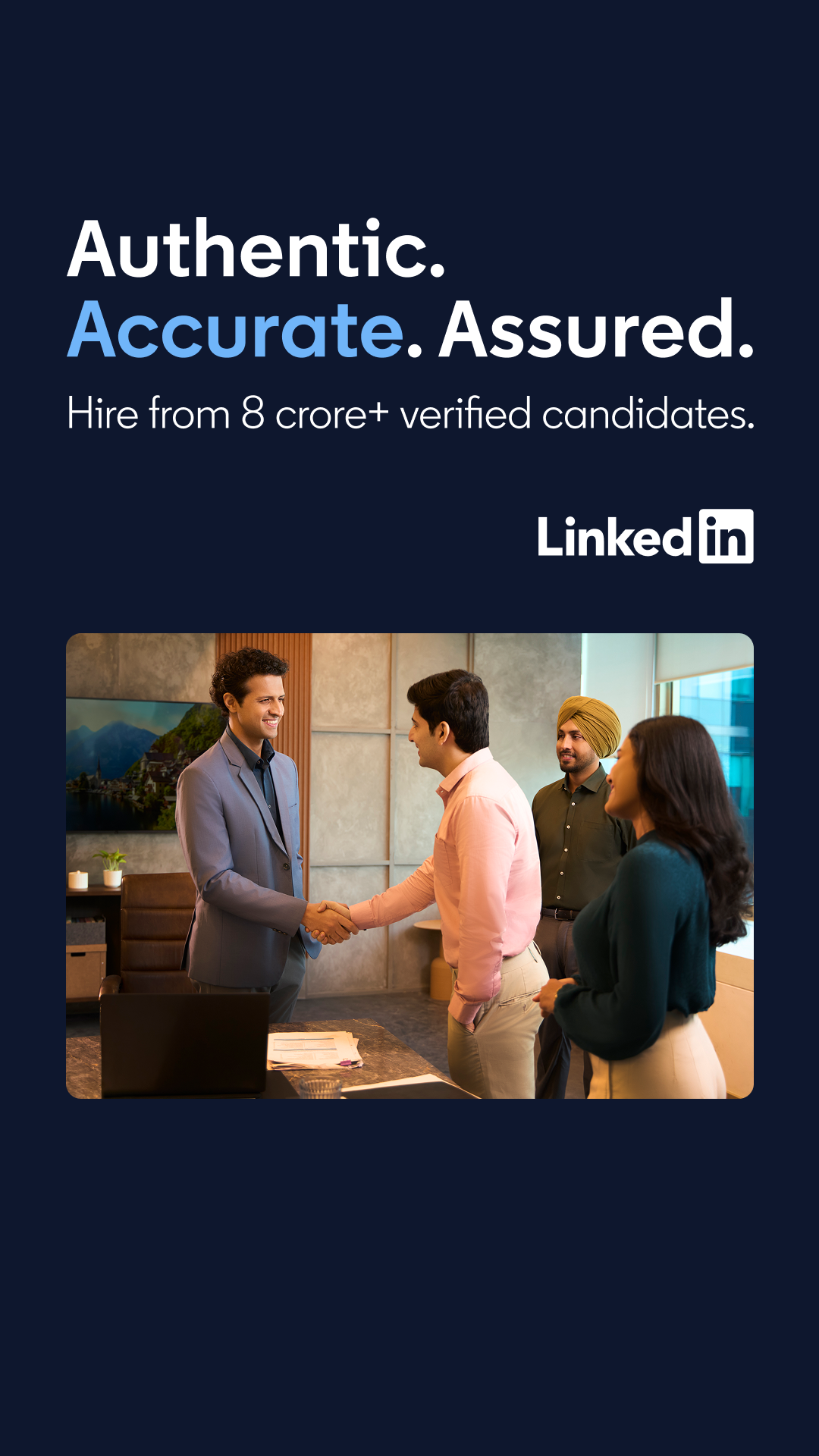 LinkedIn Facebook ad