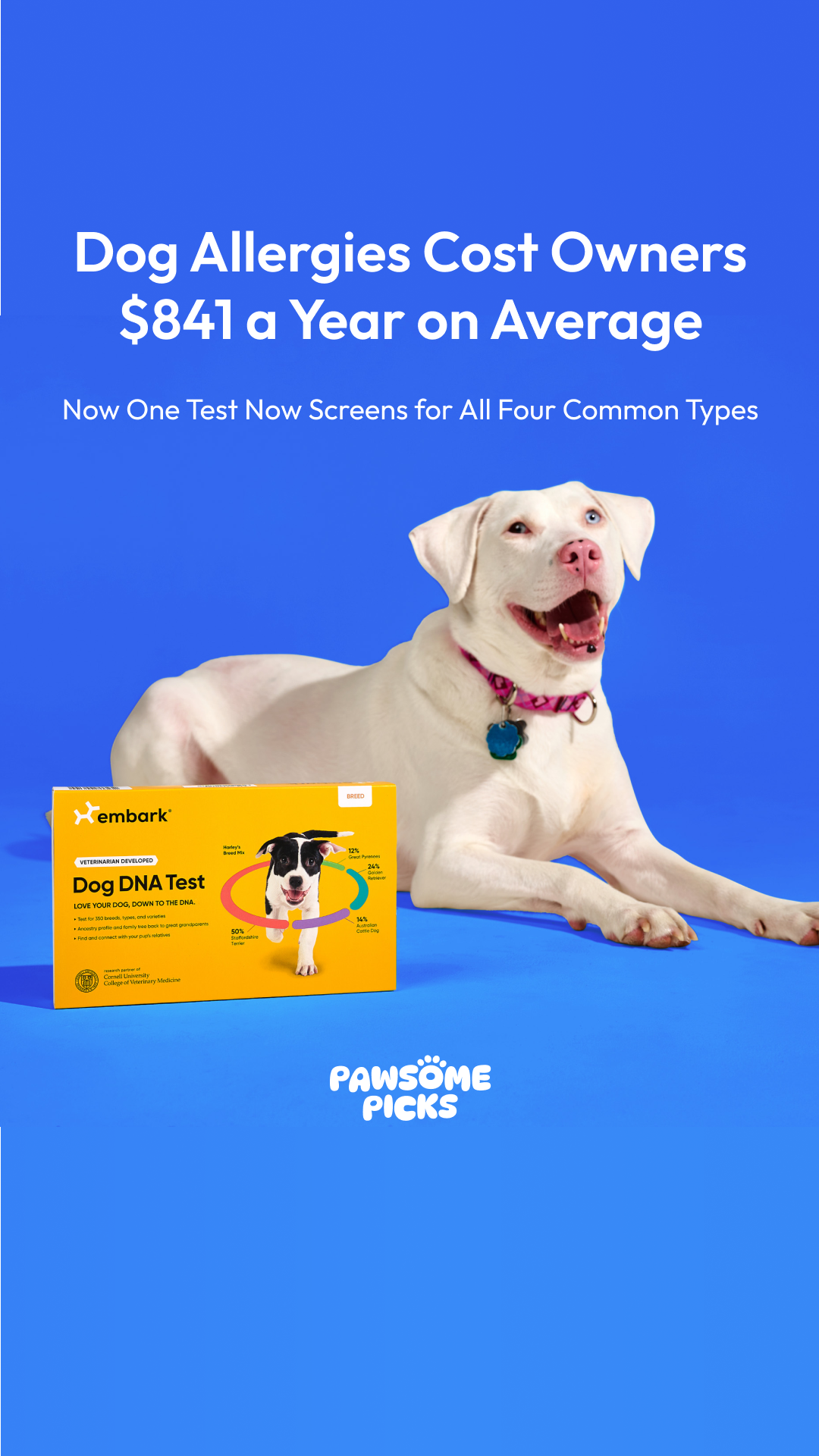 Pawsome Picks Facebook ad