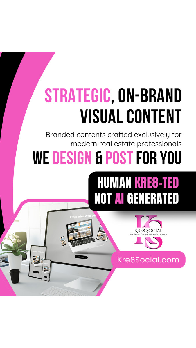 Kre8 Social Facebook ad: Human Kre8-ted, Not AI-Generated