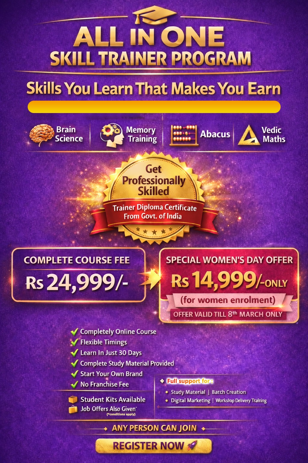 Brainywood Facebook ad