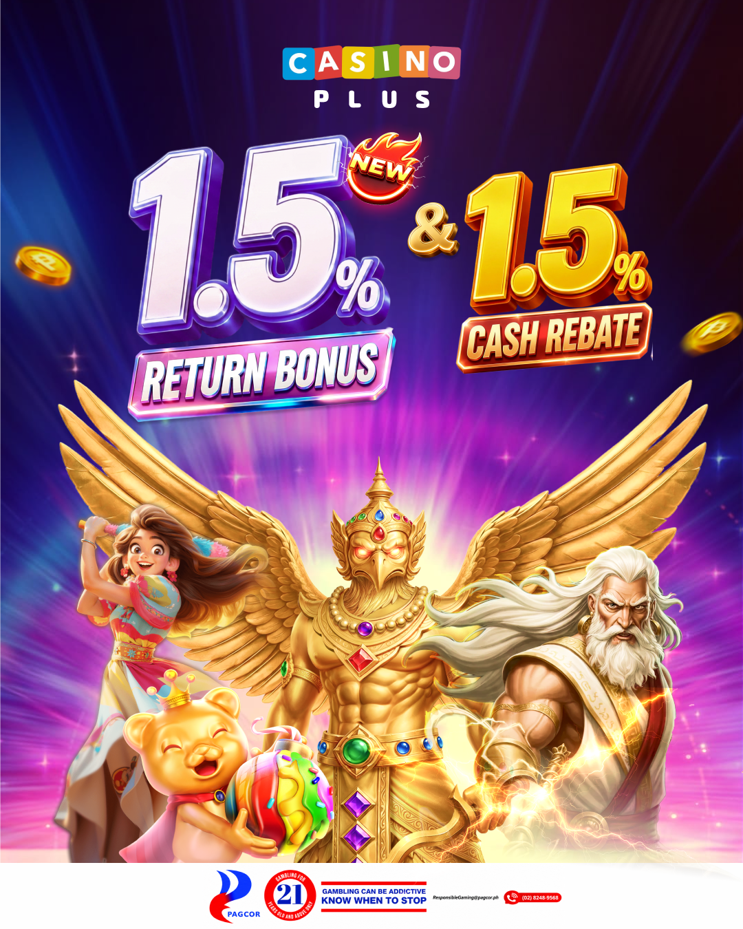 Casino Plus PH Facebook ad