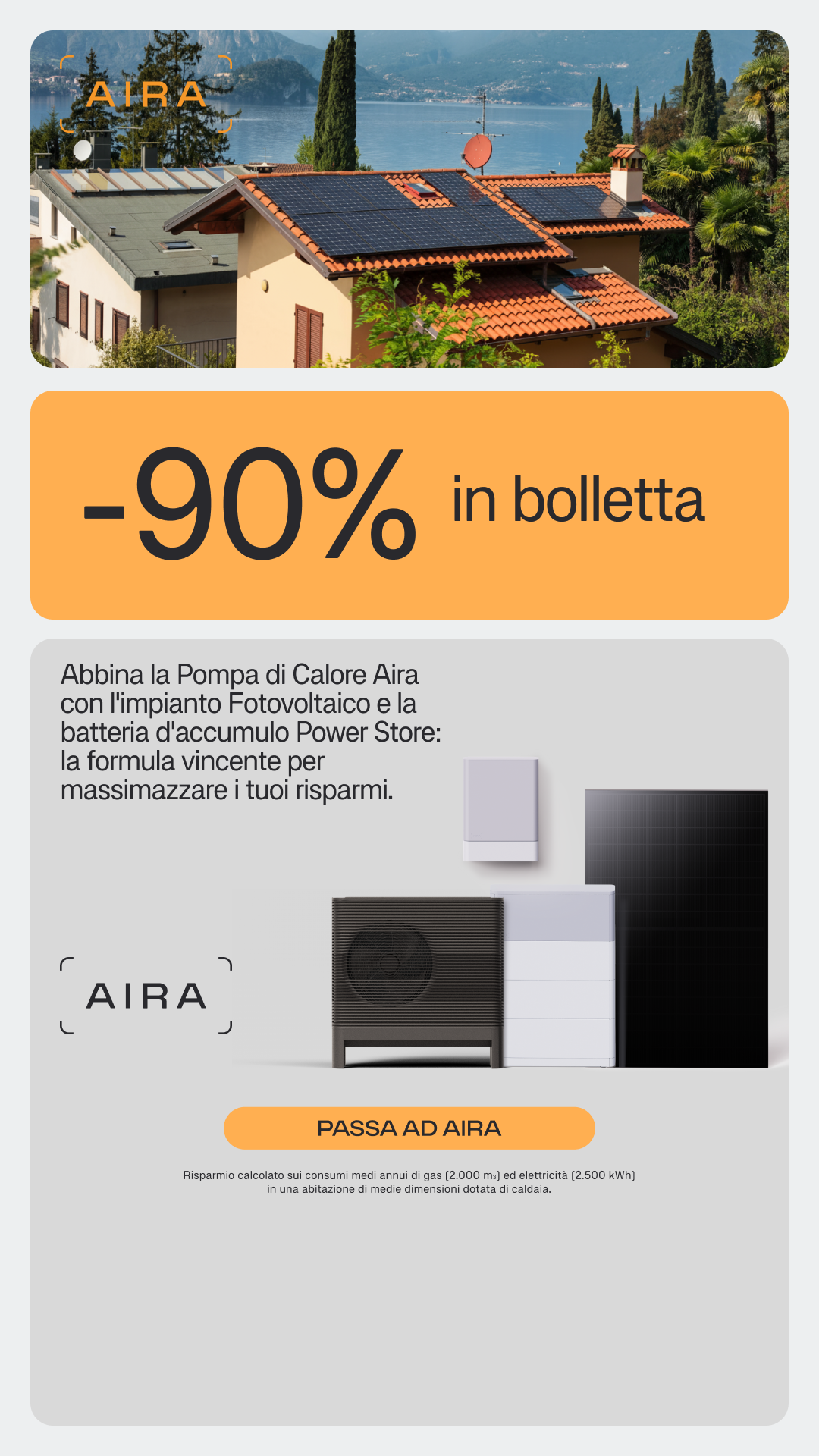 Aira Italia Facebook ad