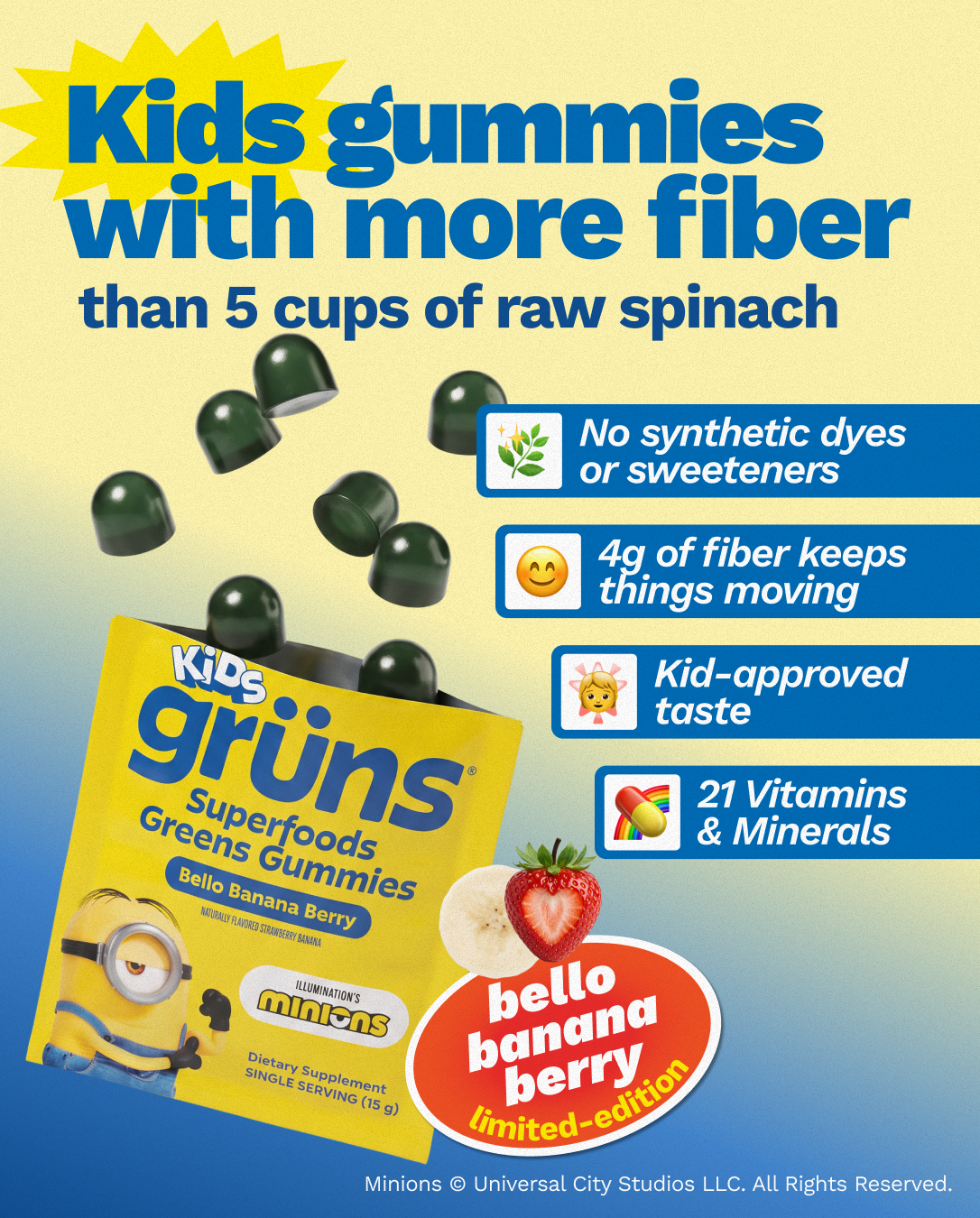 Grüns Kids Facebook ad