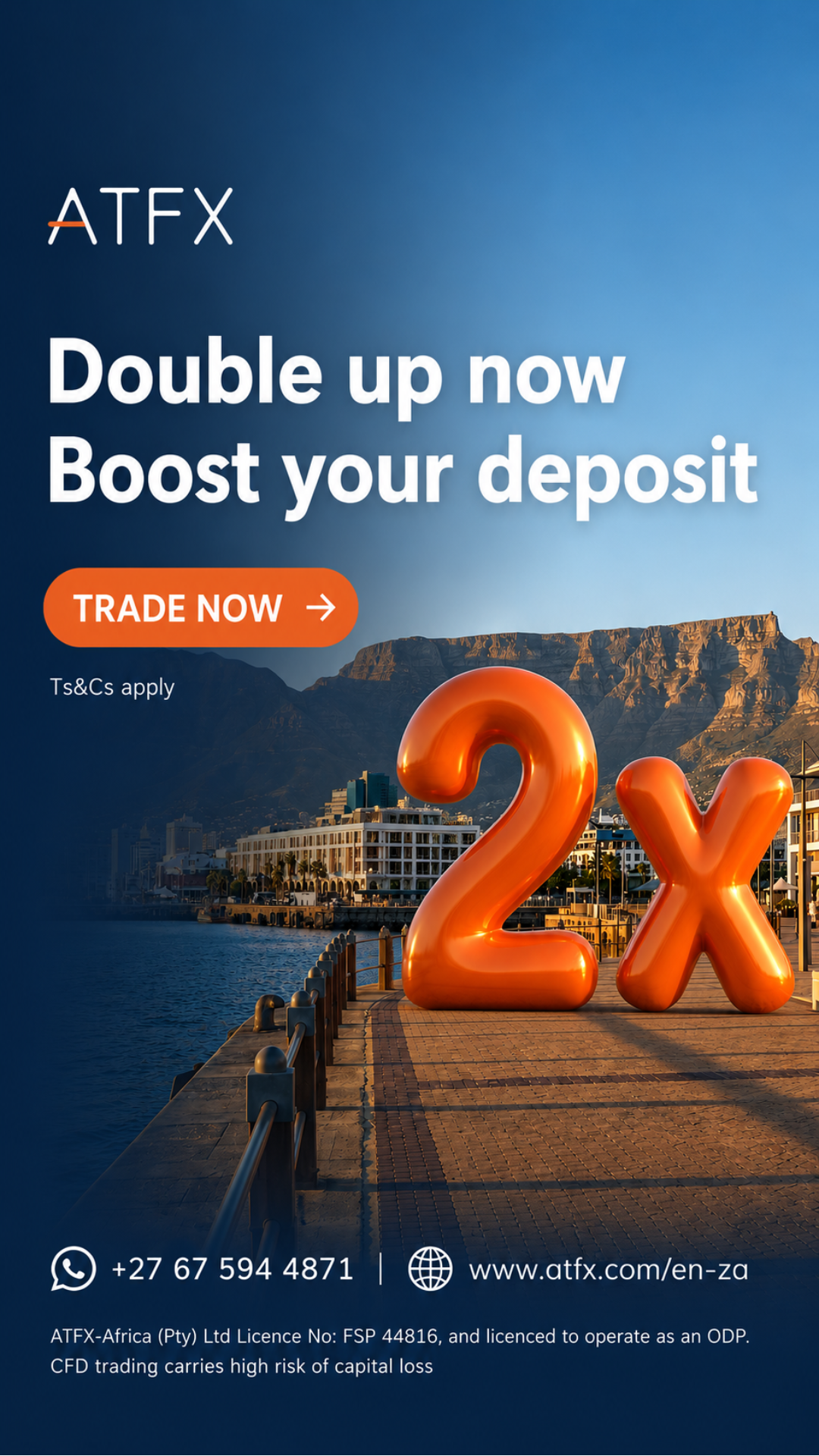 ATFX Africa Facebook ad