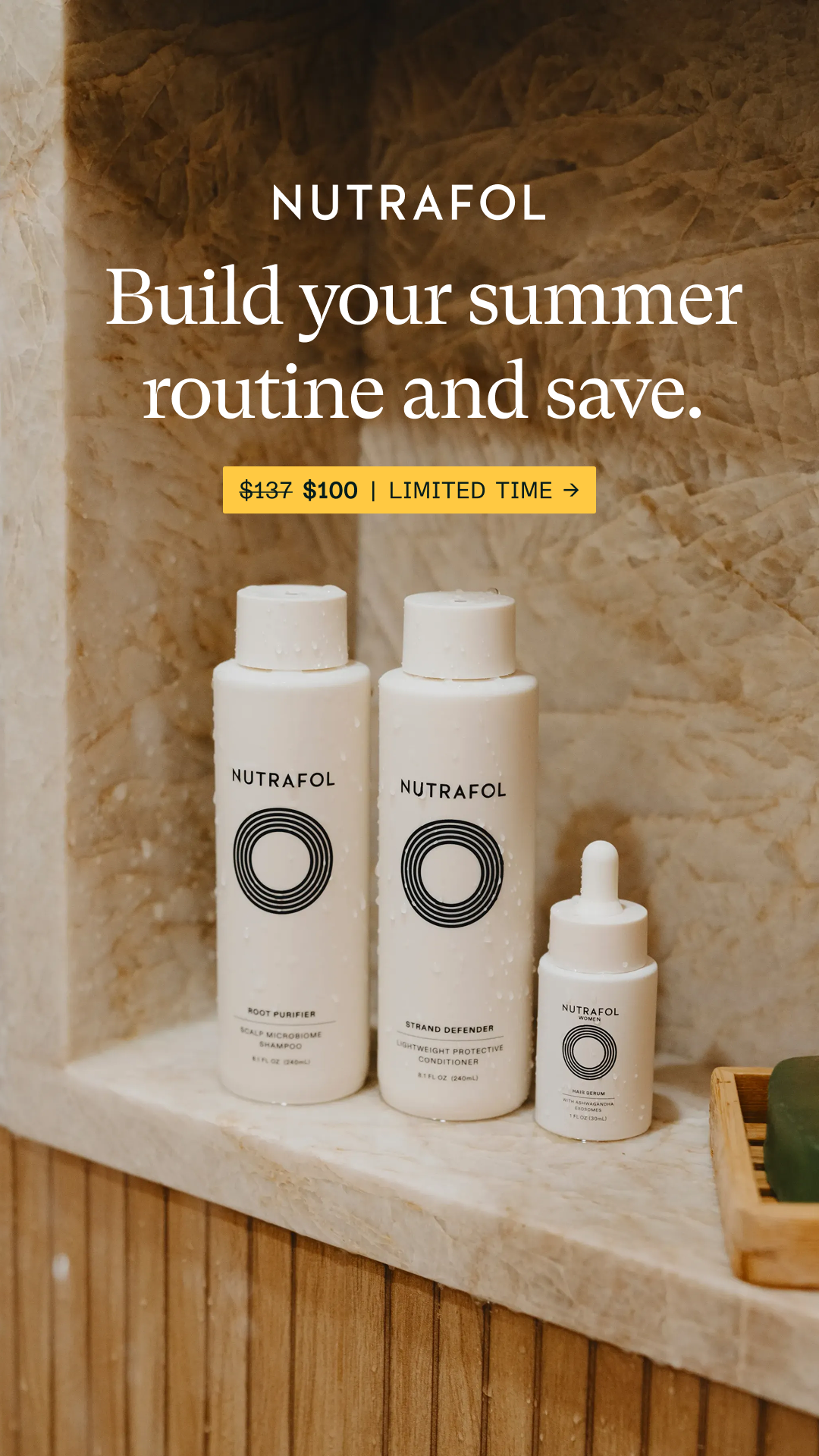 Nutrafol Facebook ad