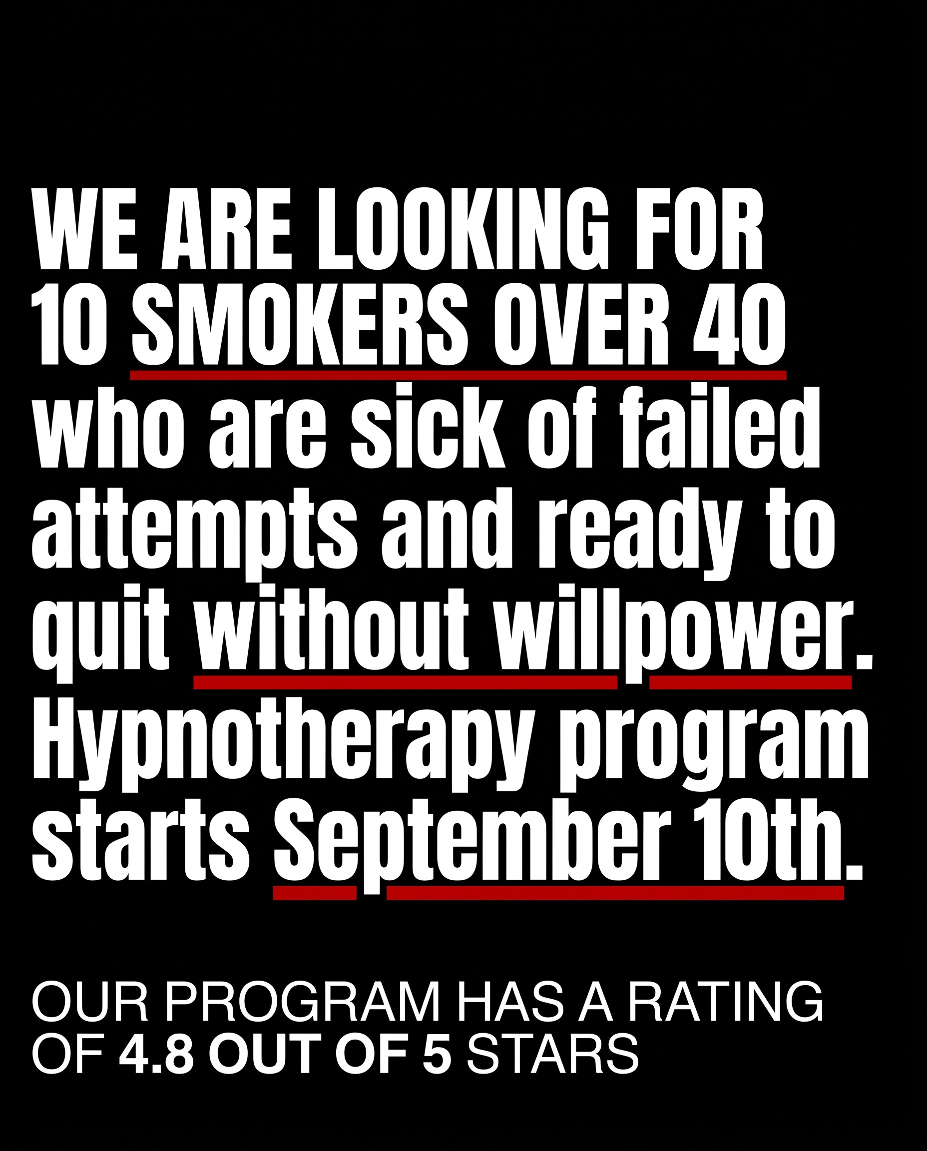 Hypnozio: power of hypnotherapy Facebook ad