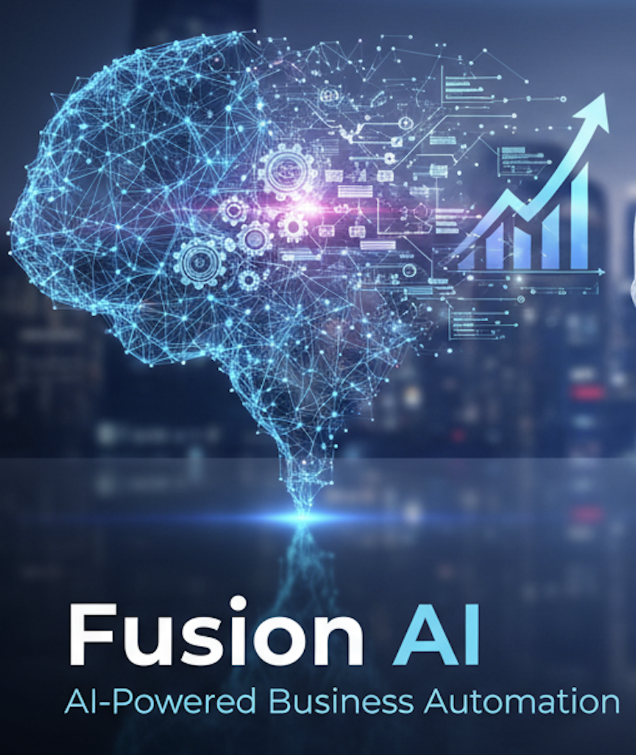 Fusion AI Facebook ad from Feb 1, 2026