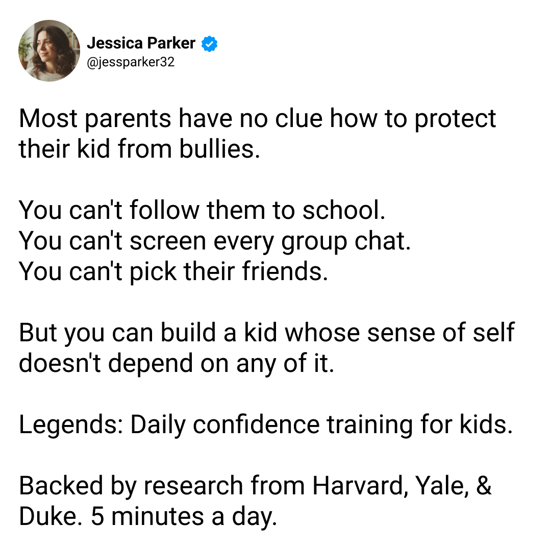 Build Legends Facebook ad