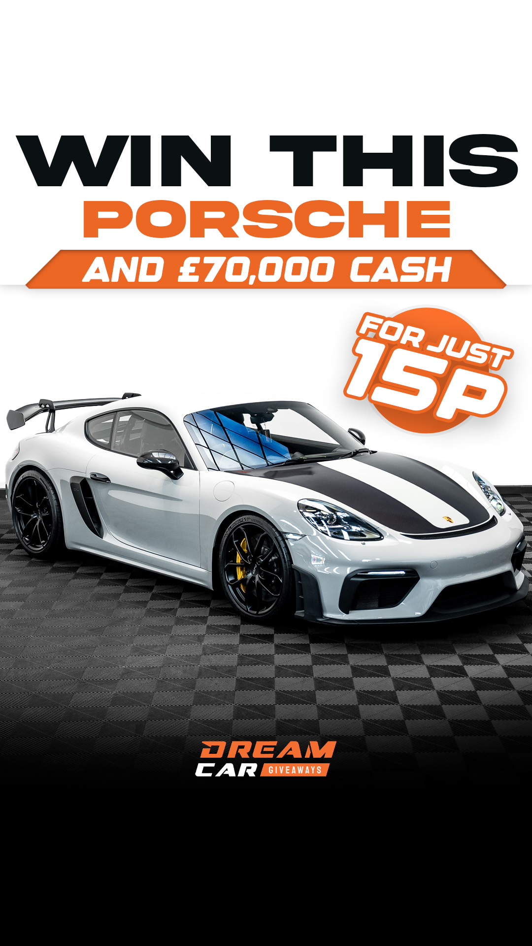 Dream Car Giveaways Facebook ad