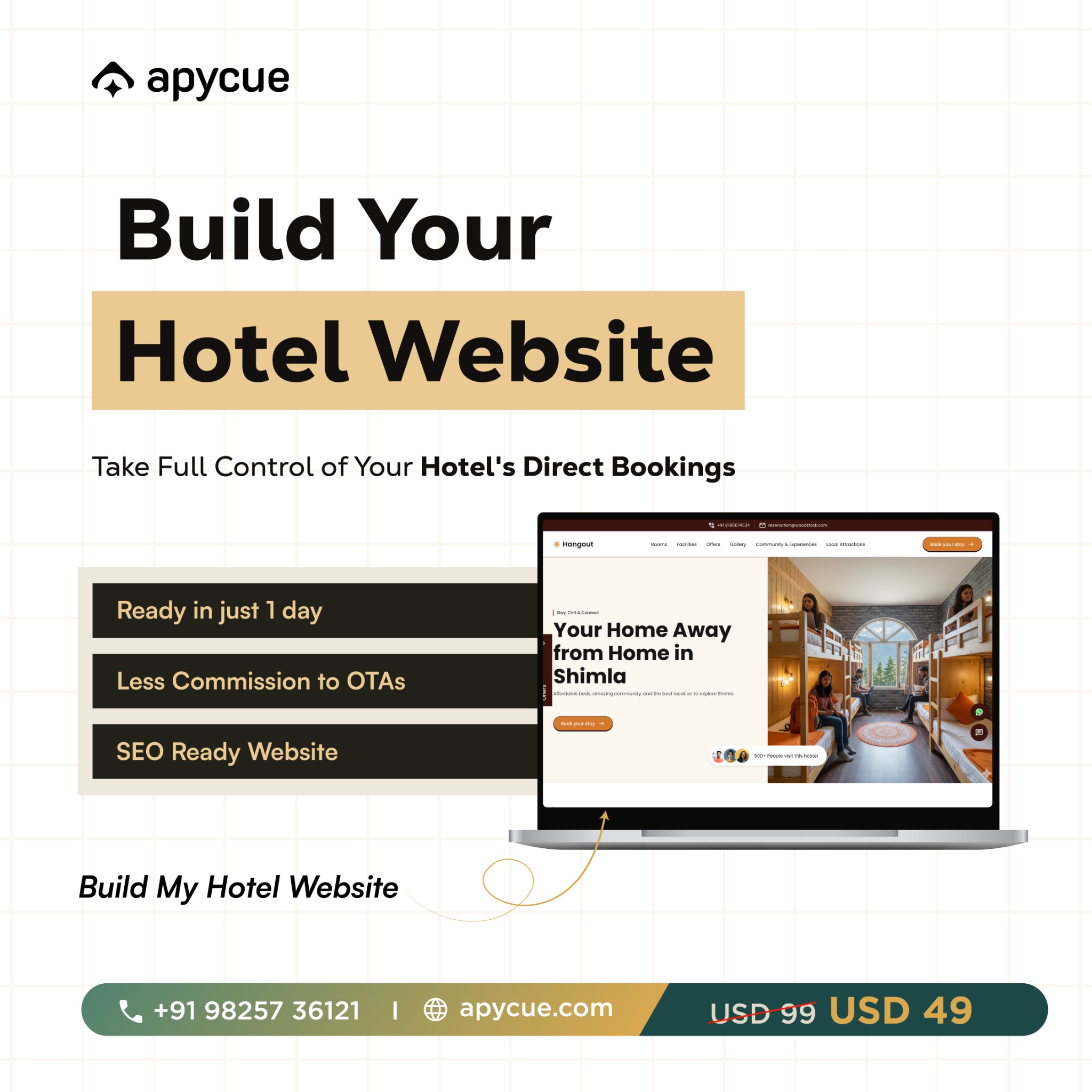 Apycue Facebook ad