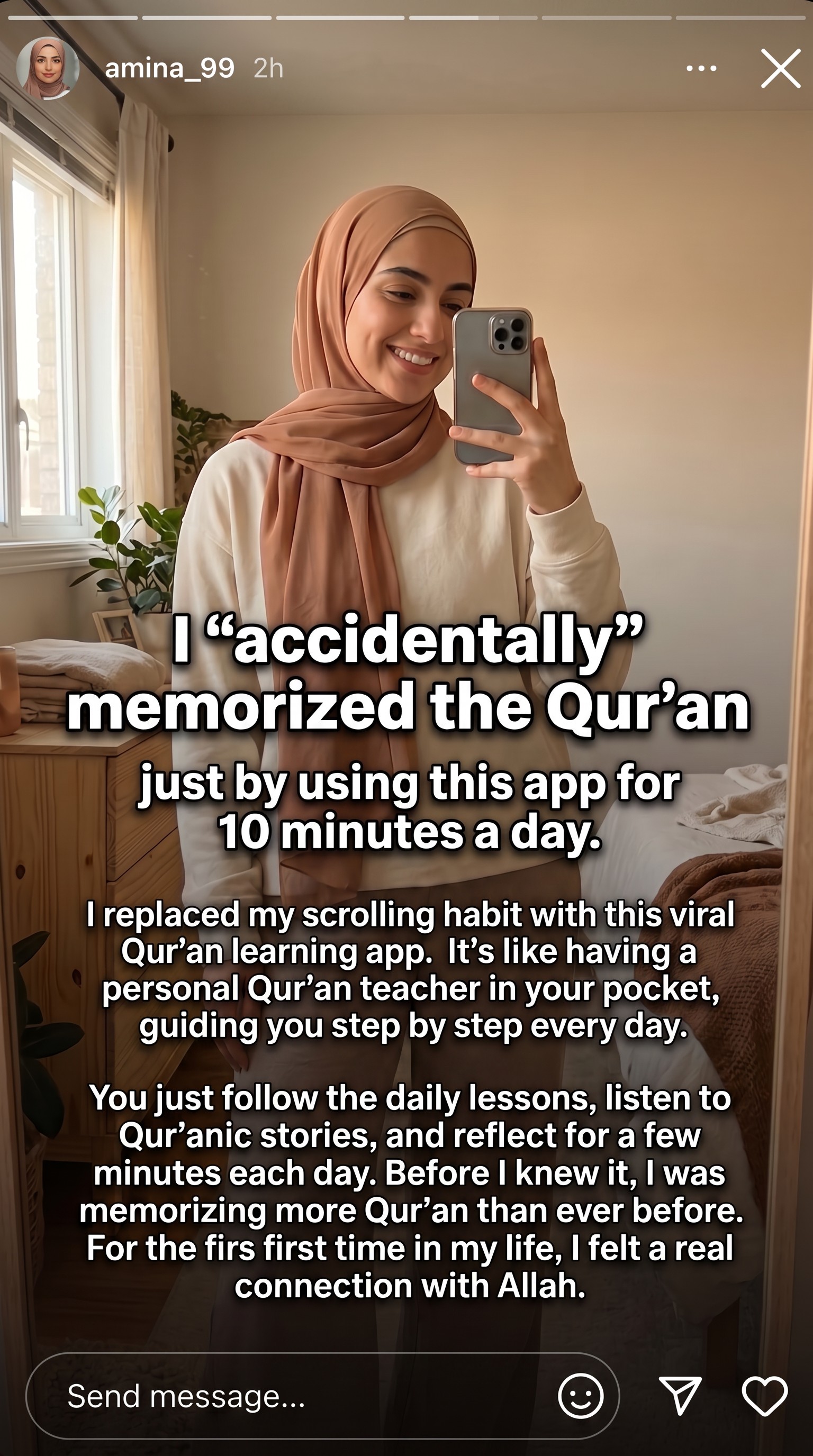 Imam Advice Daily Facebook ad