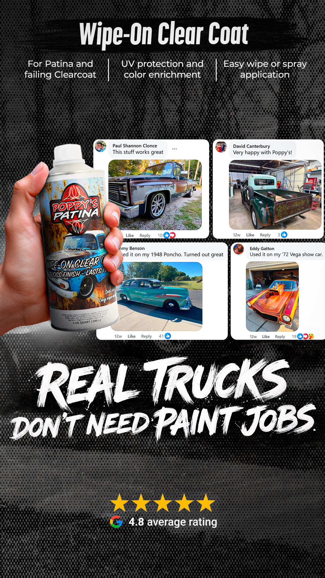 Poppy's Patina Facebook ad