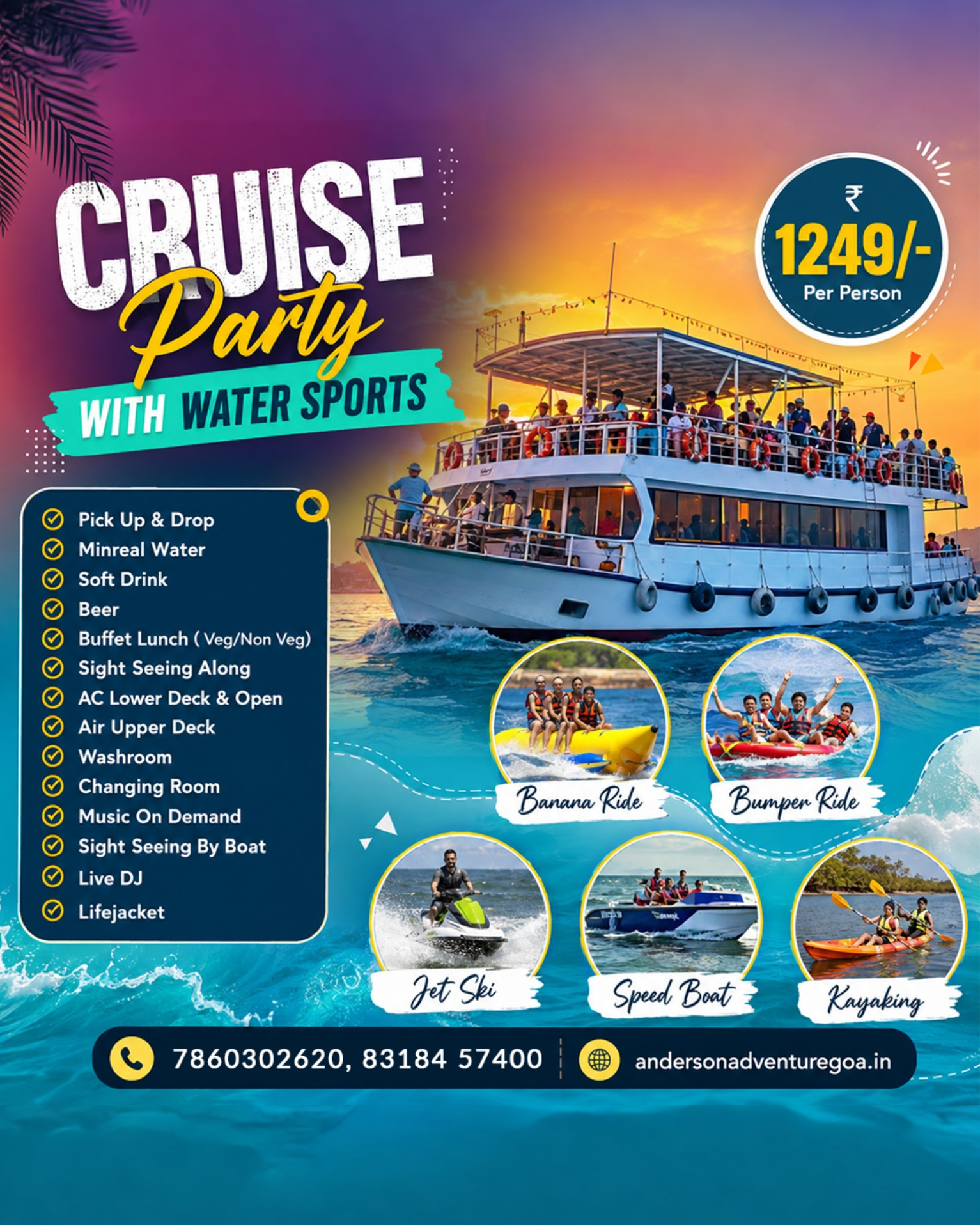 Anderson Adventure goa Facebook ad